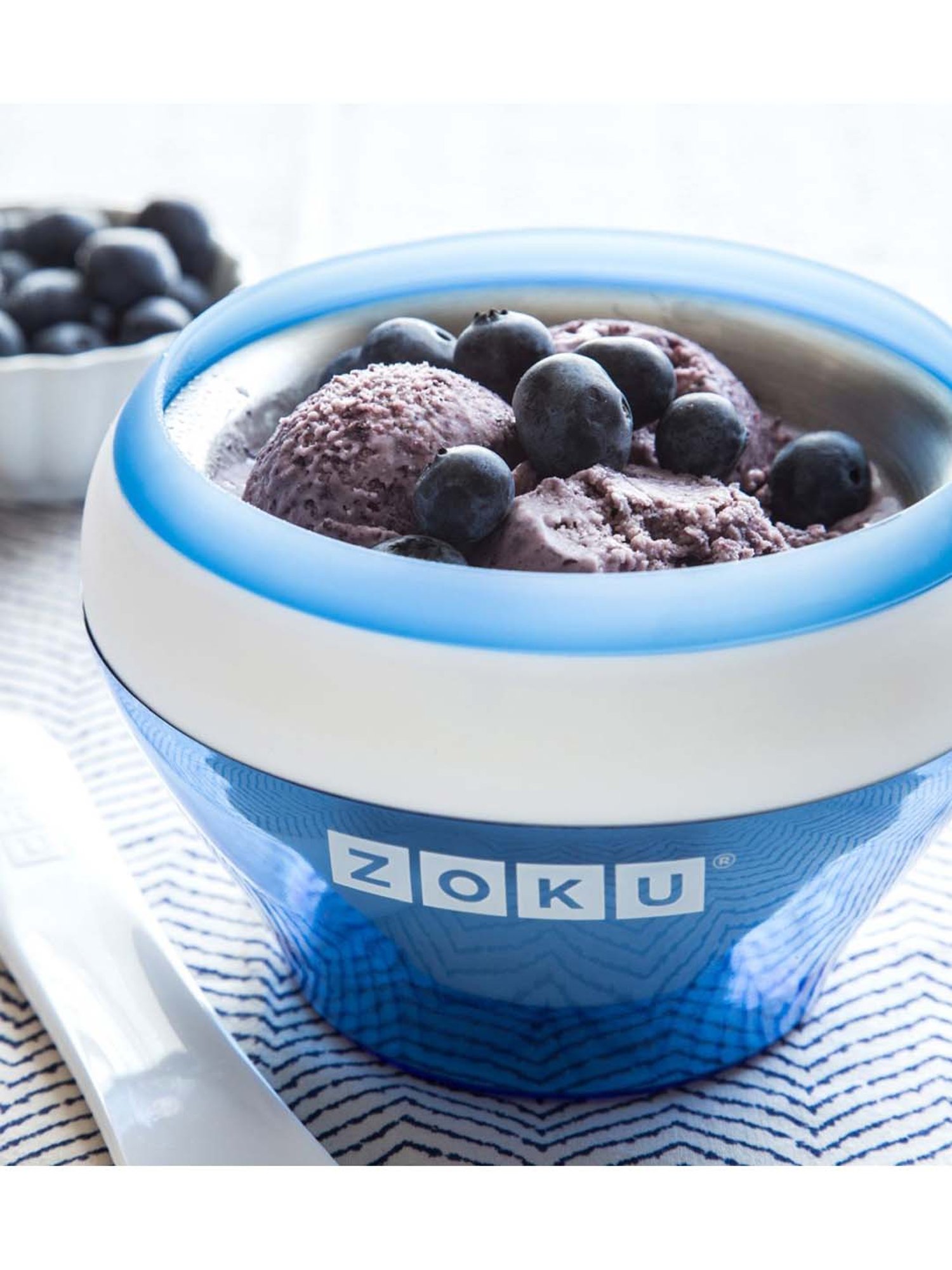 Buy Zoku Blue 13.8 cm Ice Cream Maker 0.147 L Set of 1 at Best