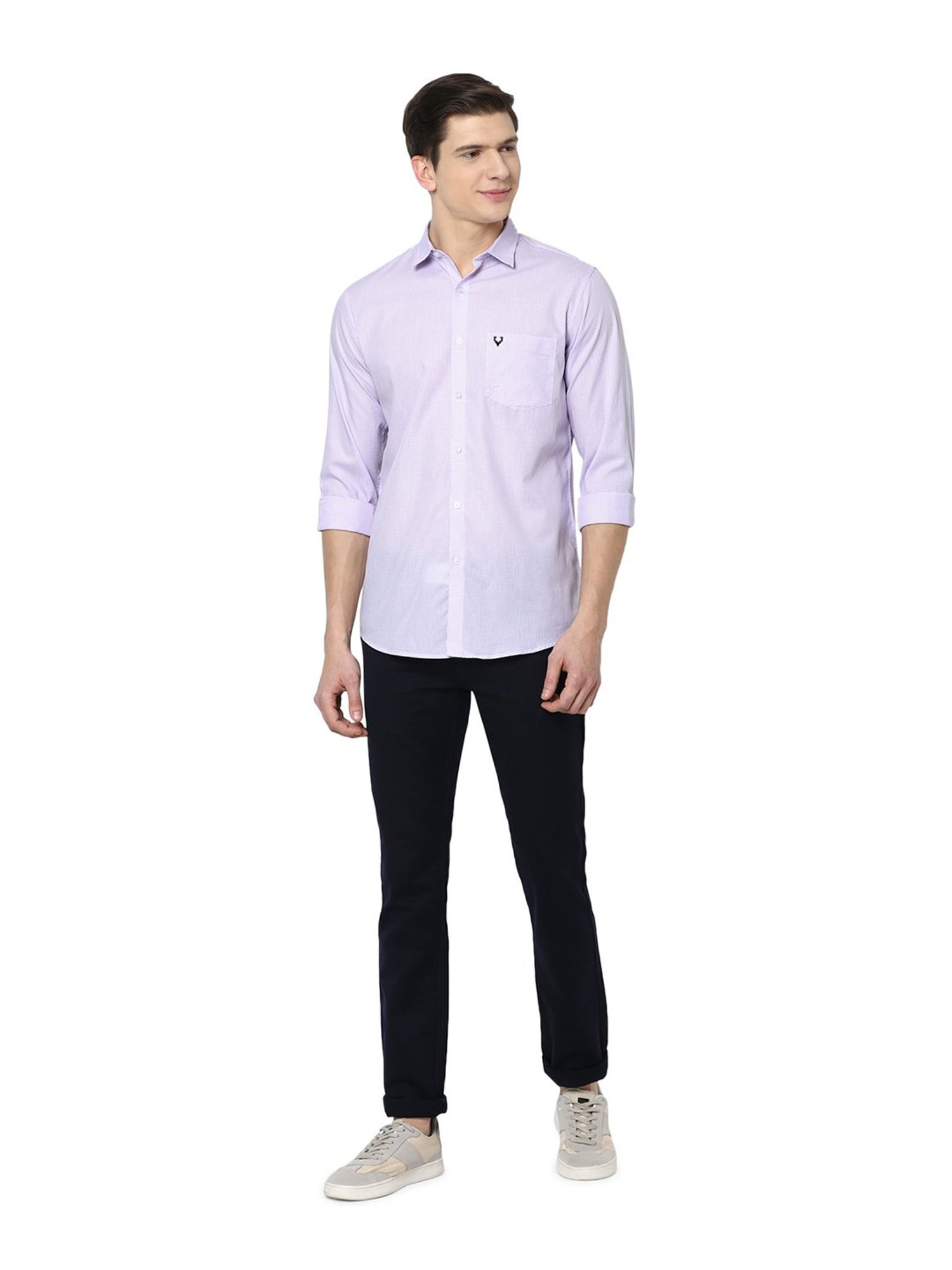 Buy Louis Philippe Purple Shirt Online  718096  Louis Philippe