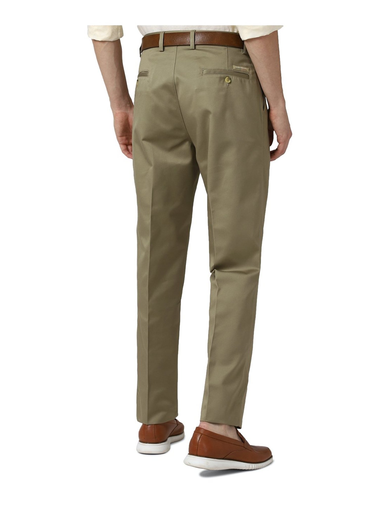 PETER ENGLAND Regular Fit Men Beige Trousers - Buy PETER ENGLAND Regular  Fit Men Beige Trousers Online at Best Prices in India | Flipkart.com