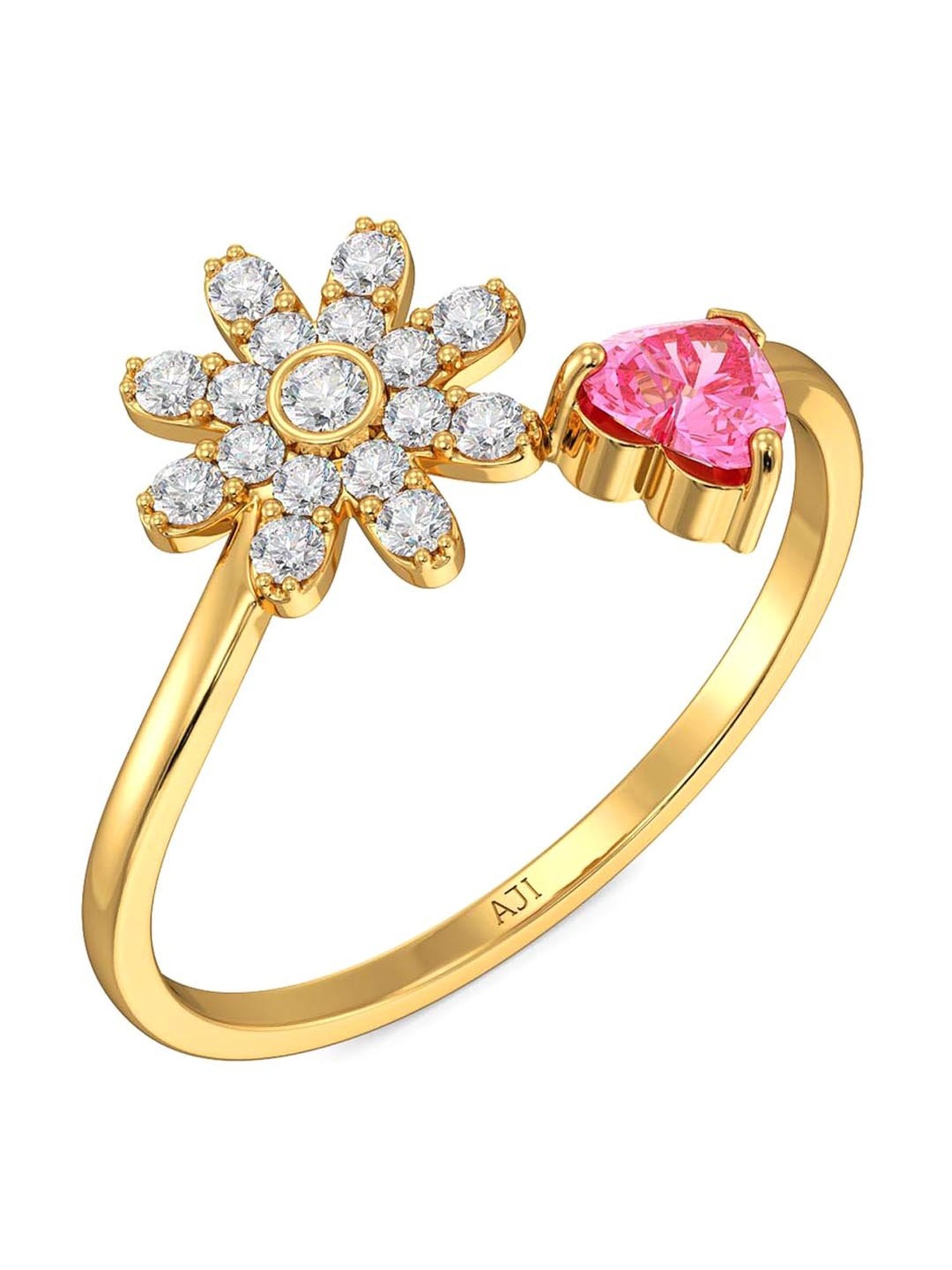 Smart Gold Ring For Girl - Buy Gold Rings For Women/Girl Online At Best  Designs, Best Prices In India | 49jewels.com