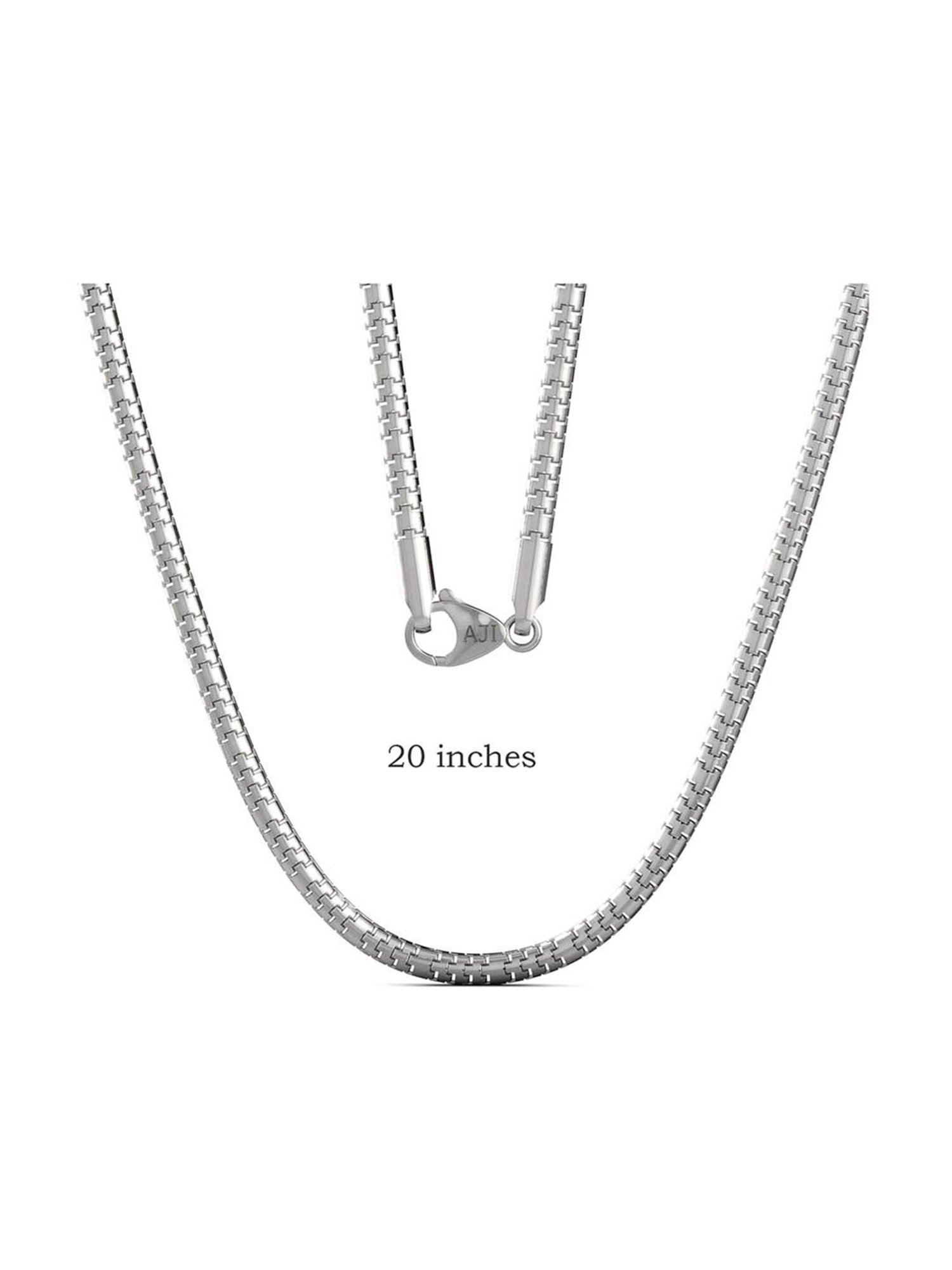 Buy Joyalukkas 950 Platinum Chain for Men Online At Best Price Tata CLiQ