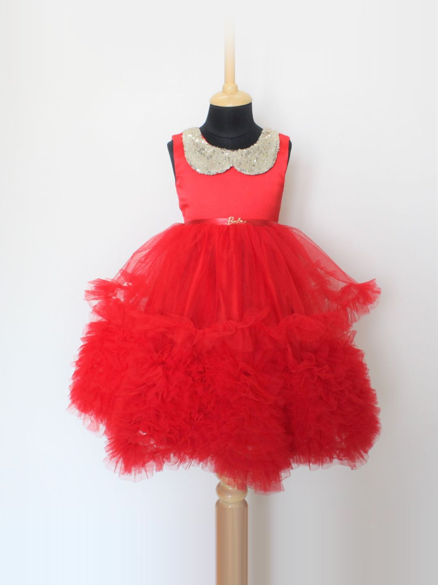 Red barbie hot sale frock