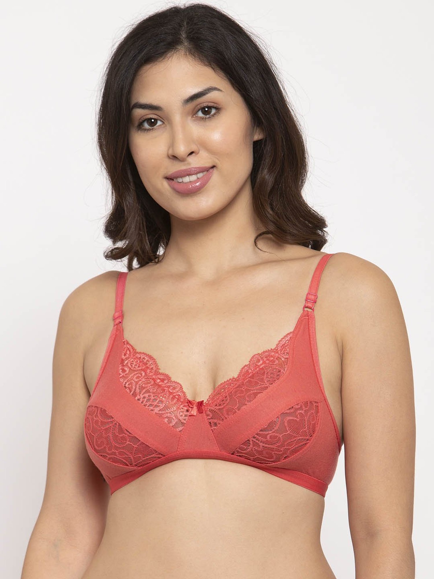 Innocence Women's Non Padded Non wired Printed Bra