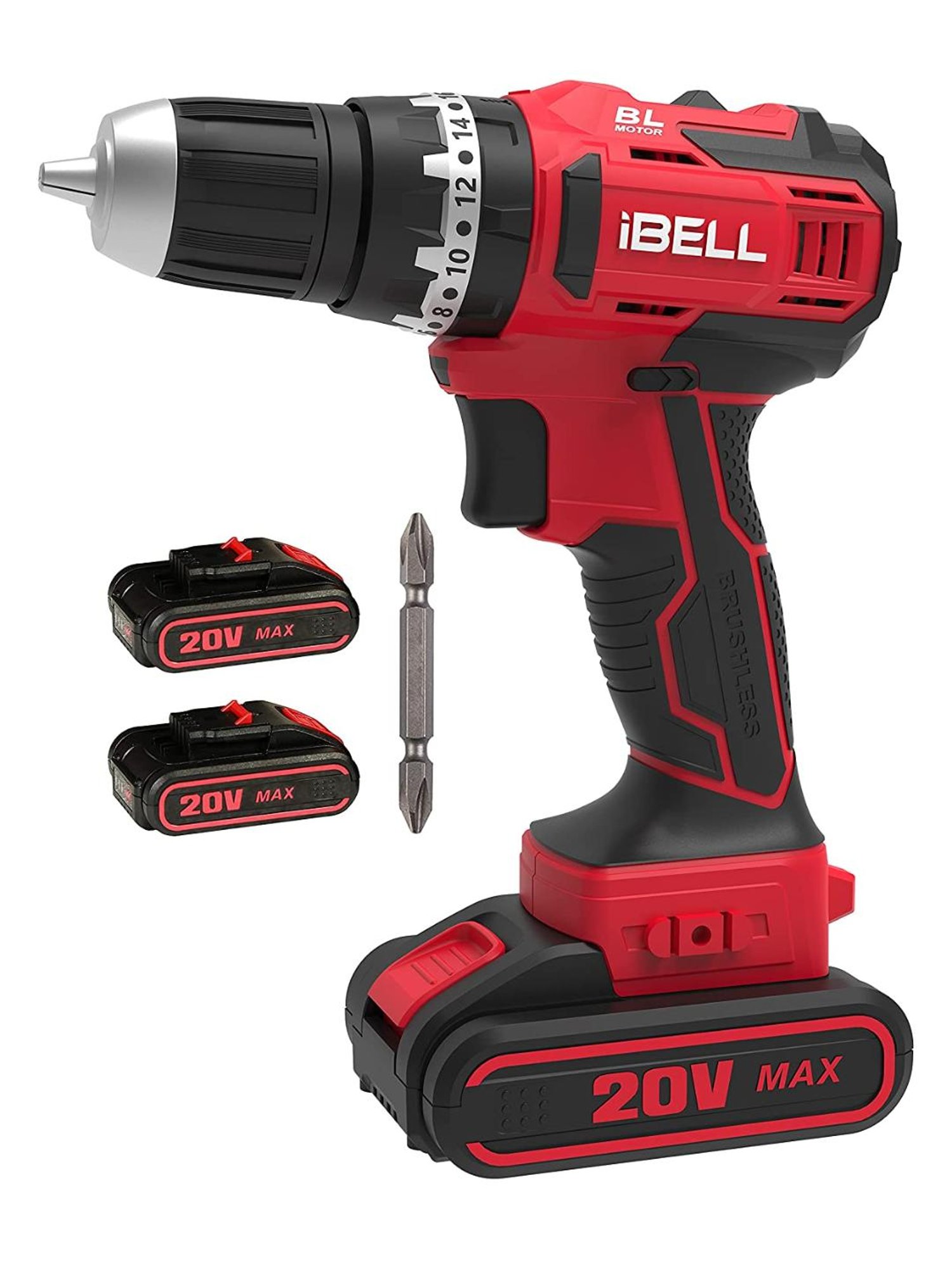 Buy iBELL BM18 60 Brushless Impact Cordless Driver Drill Online At