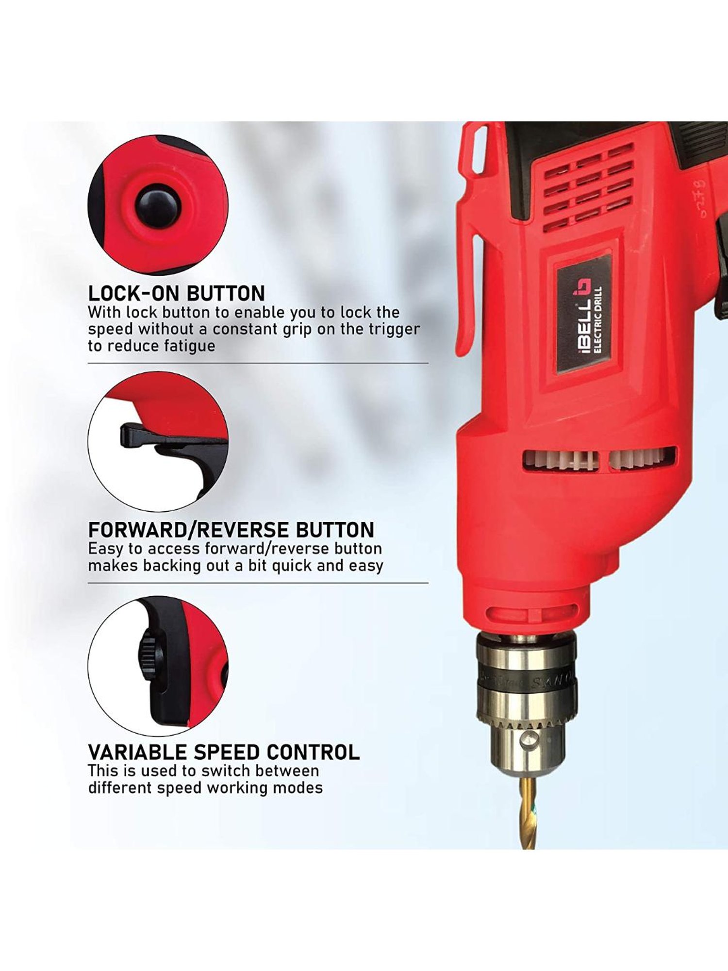 Ibell hammer store drill machine price