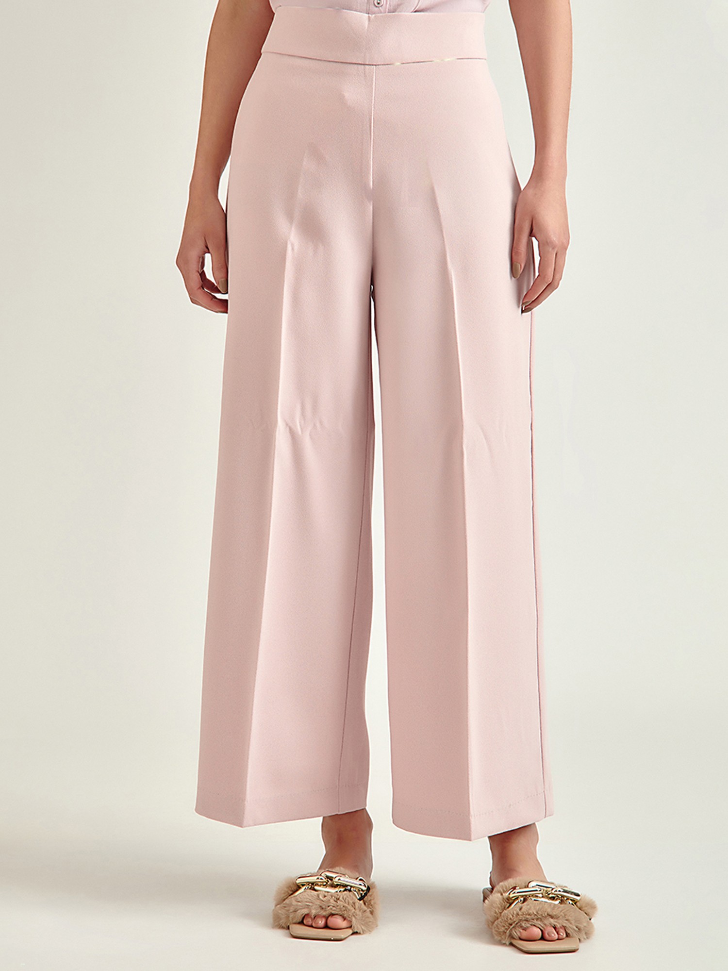 Buy Louis Philippe Pink Trousers Online  741380  Louis Philippe