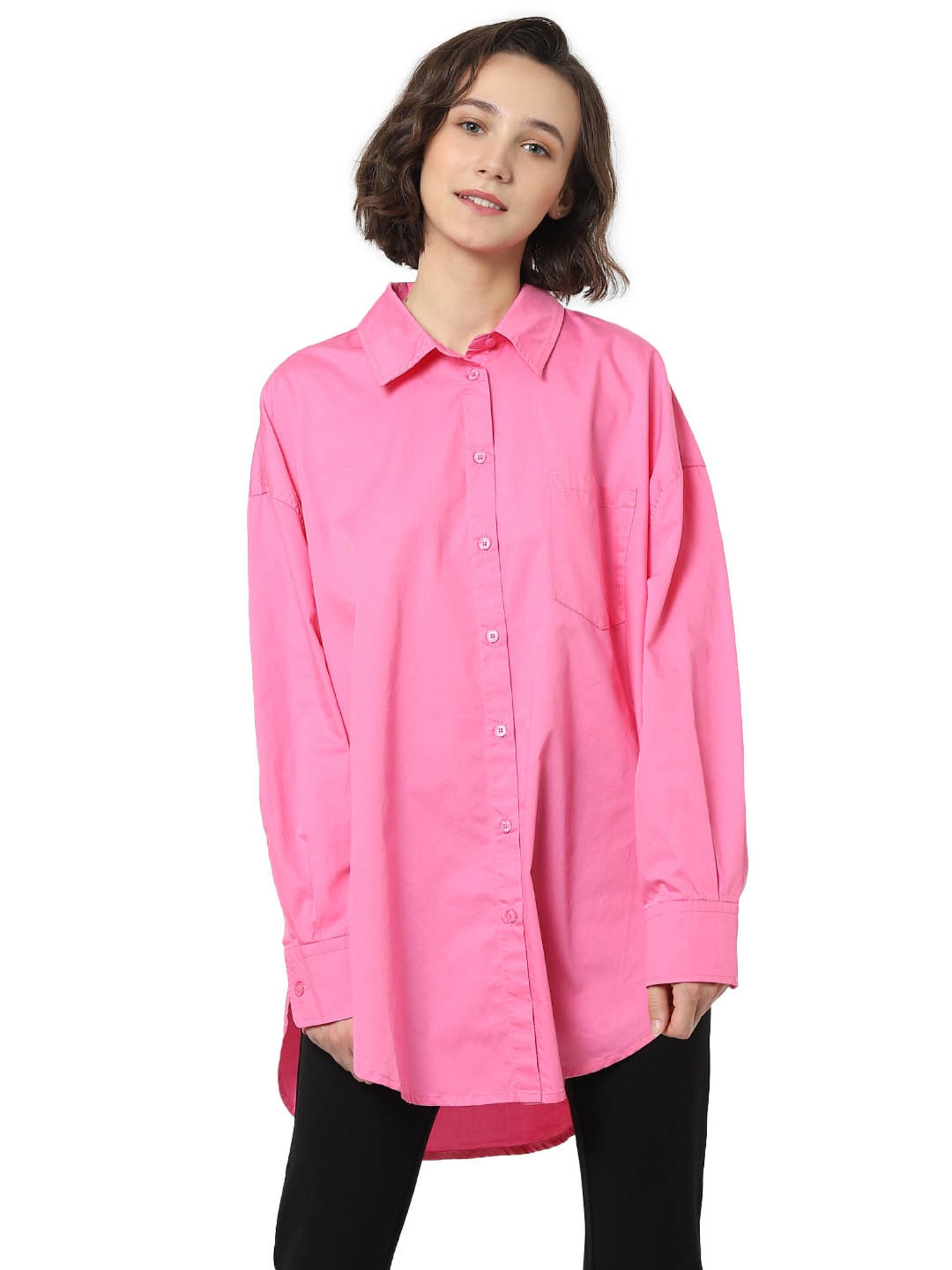 Buy Only Pink Embellished T-Shirt for Women Online @ Tata CLiQ