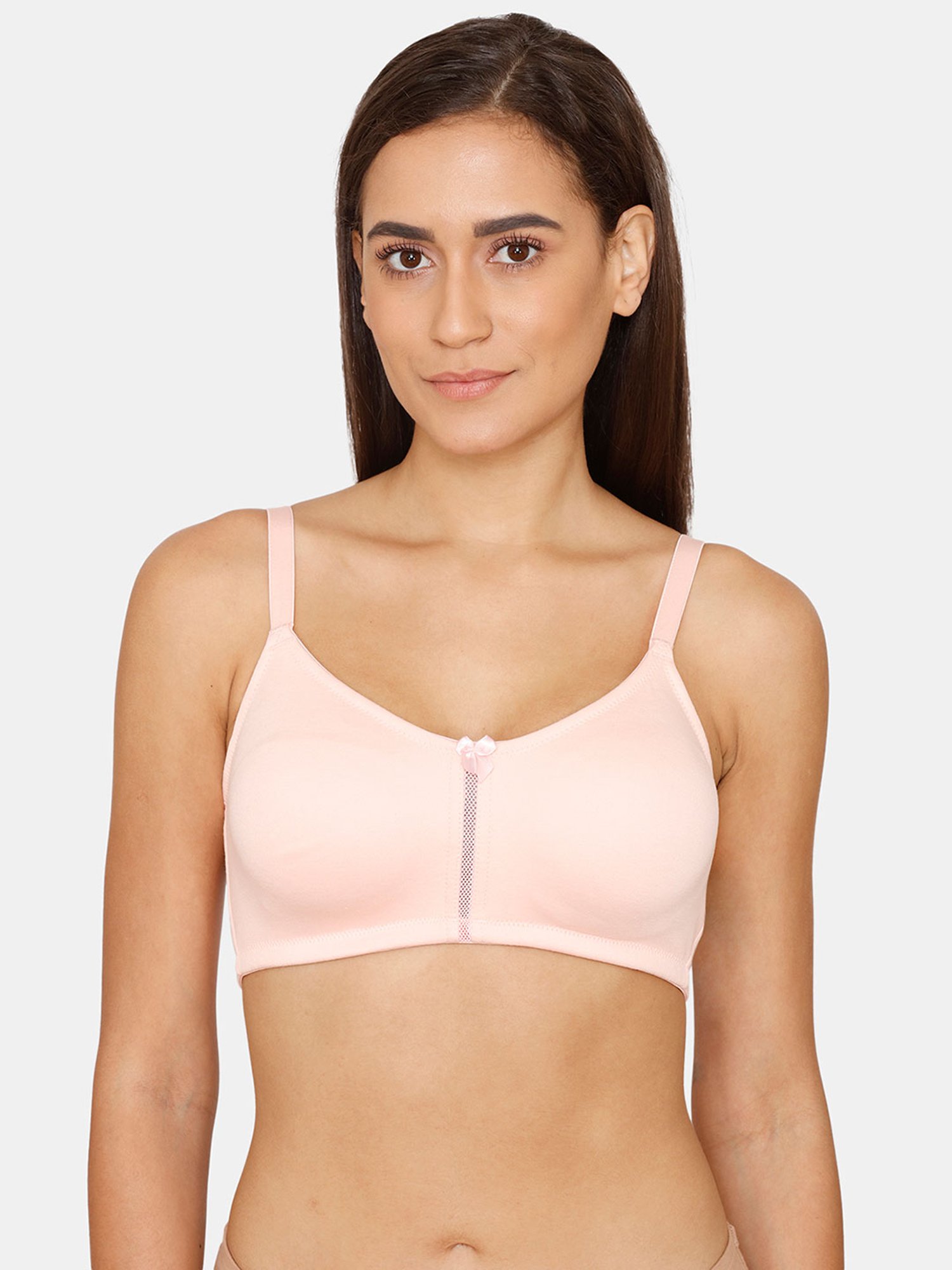 Buy Rosaline by Zivame Peach Non-padded Bra for Women Online @ Tata CLiQ