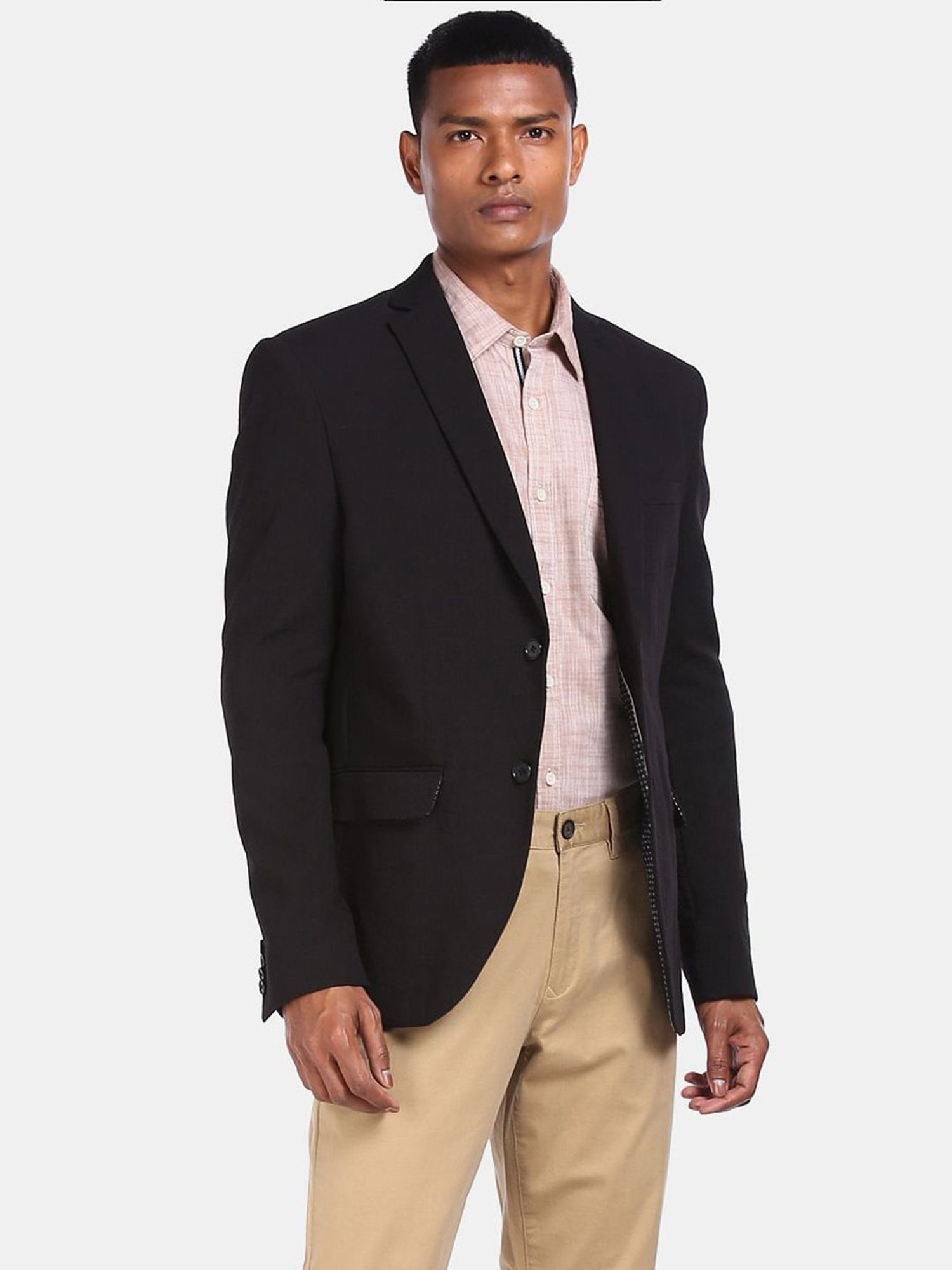 notched lapel blazer