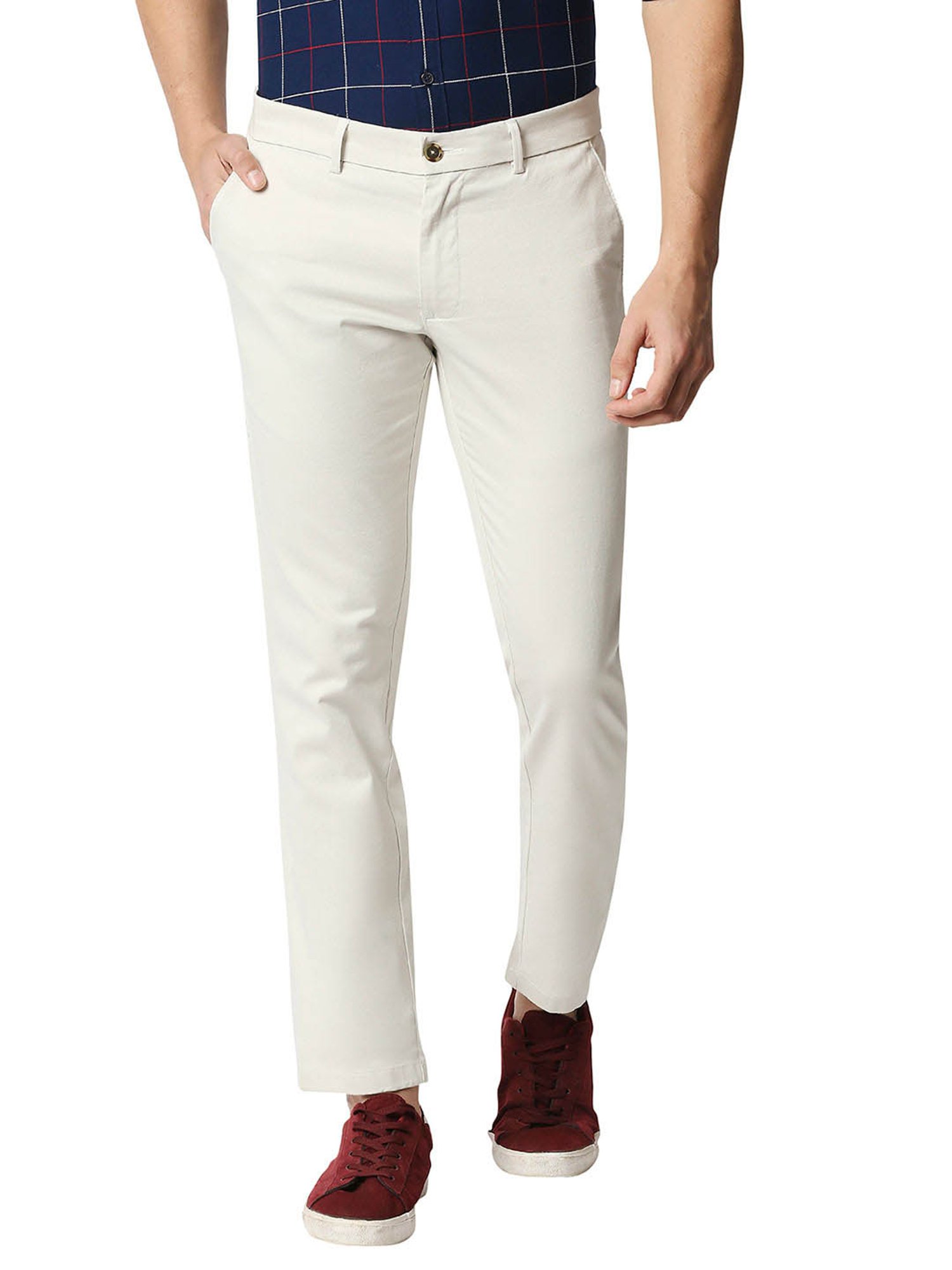 Buy GS GRAND STITCH Mens Lycra Peanut fabric Trouser Pant Online at Best  Prices in India  JioMart