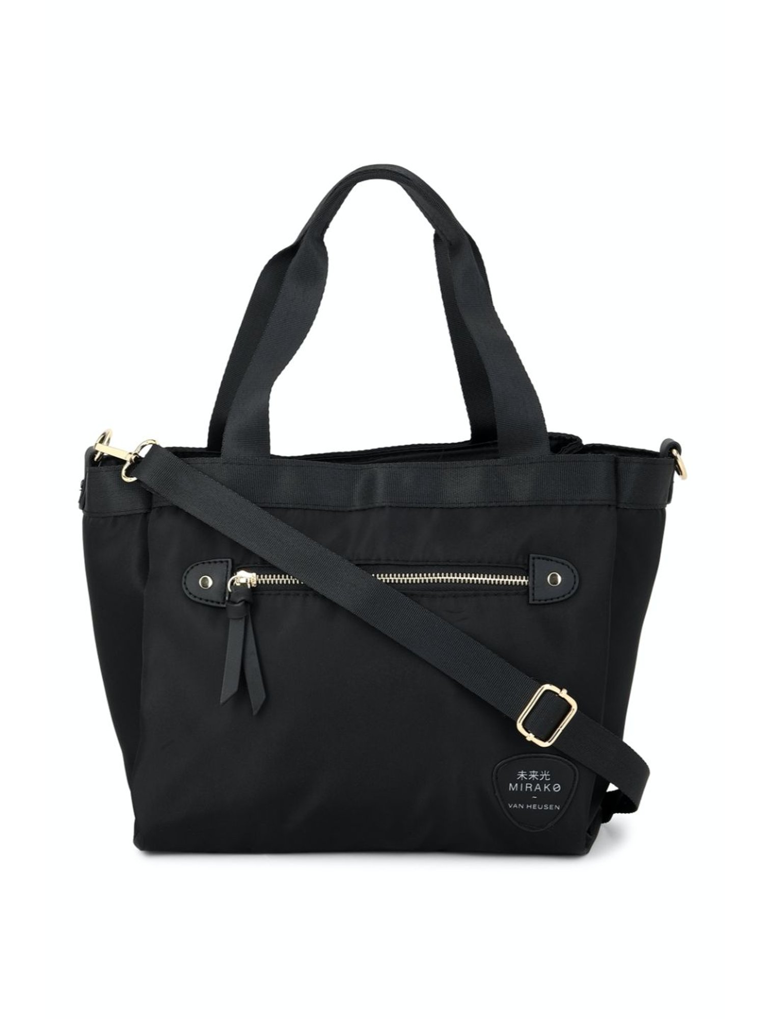 Van heusen black online bag