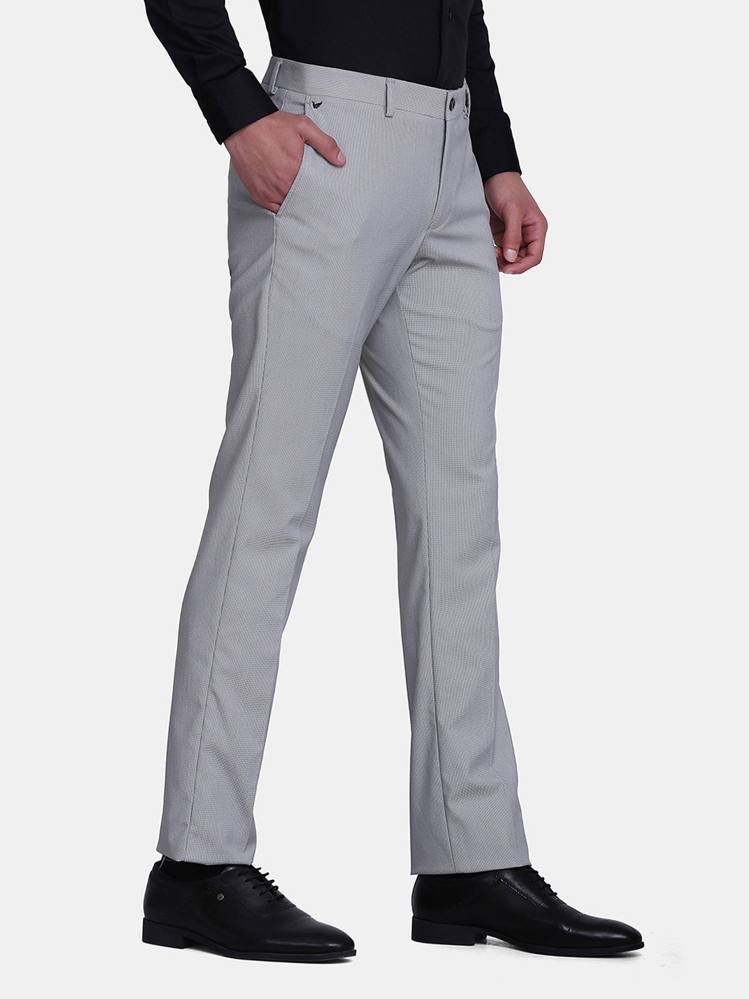 Buy Blackberrys Men Beige B 95 Slim Fit Solid Chinos  Trousers for Men  8031295  Myntra