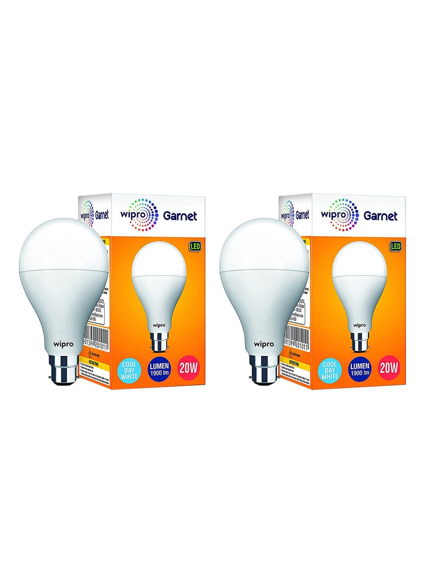 wipro 10w led bulb pack of 2