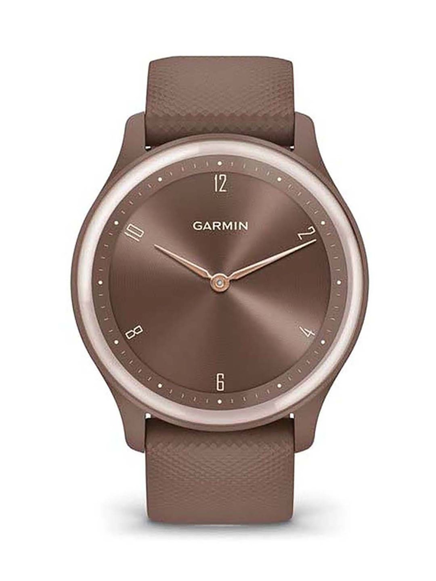 Buy Garmin Vivomove Sports Hybrid Smartwatch Cocoa Online At