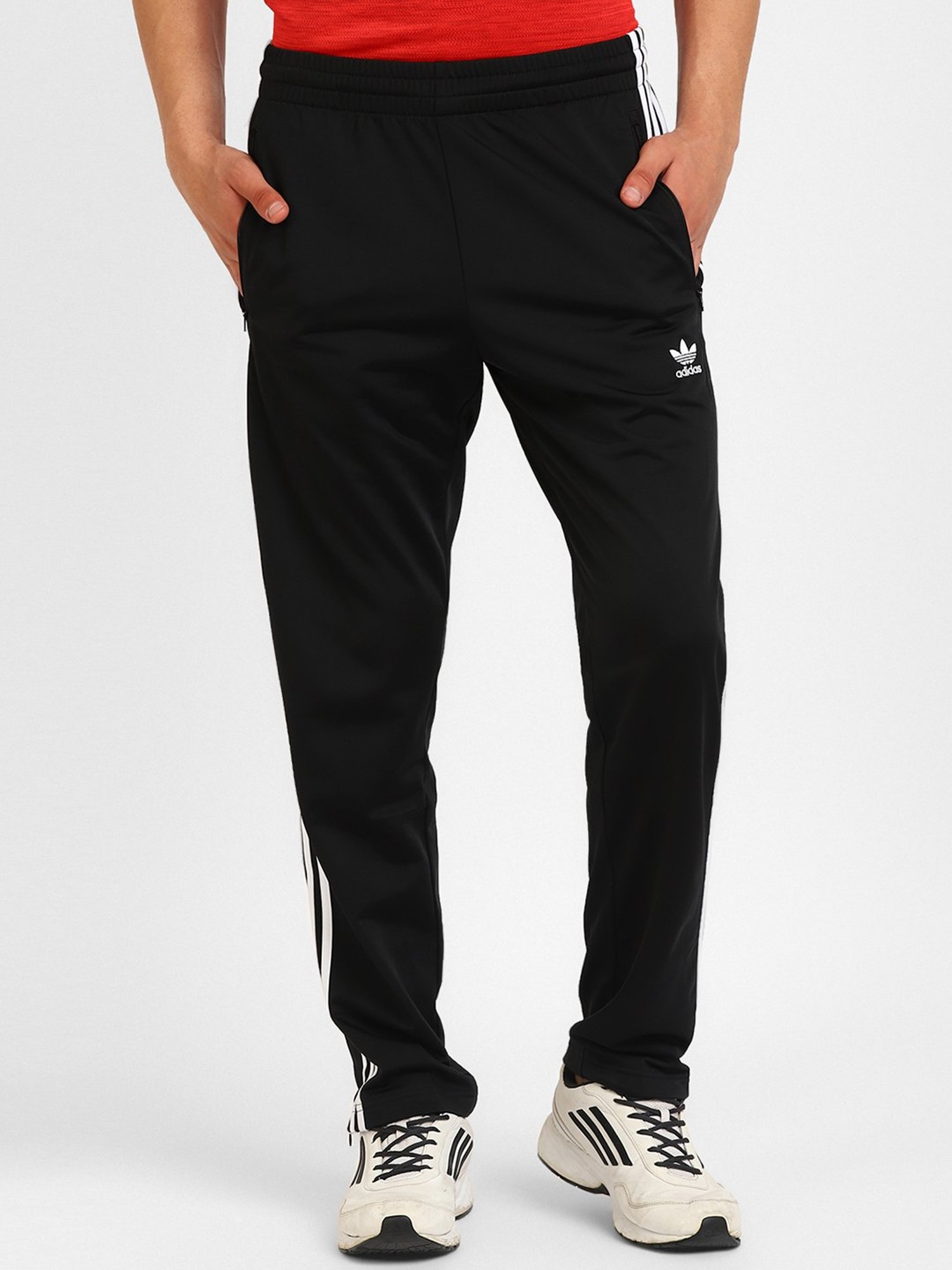 adidas Originals adicolor adibreak side logo track pants in black  ASOS