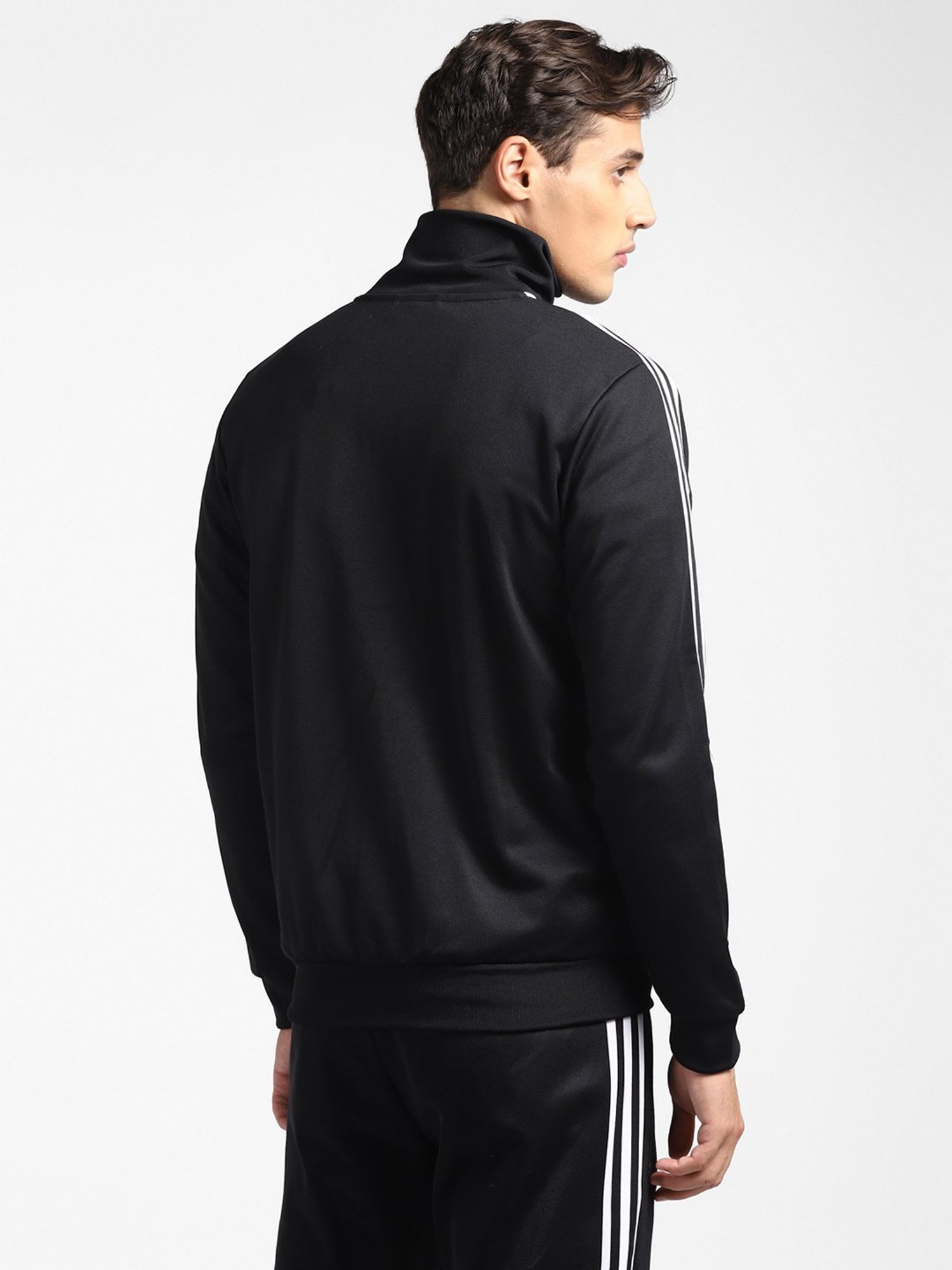 Buy Adidas Originals Black Striped 3D Windbreaker Jacket for Men Online @  Tata CLiQ Luxury