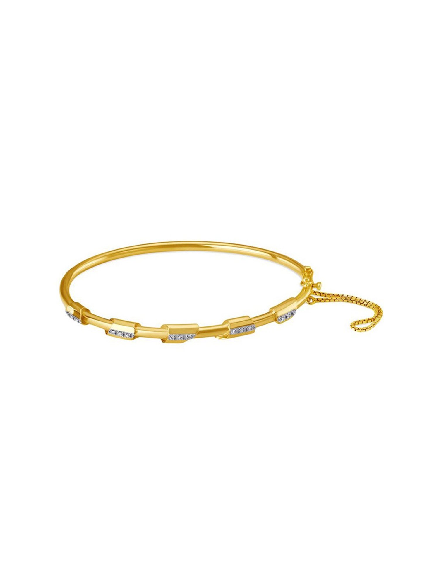 Tanishq Yellow Gold Bangle at best price in Hosur by Titan Company Limited  | ID: 10493848233