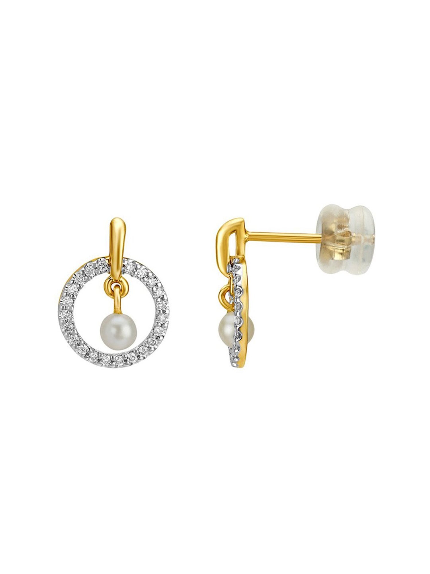 Tanishq 22KT Gold Earrings Design With Price Jewelry Bangalore 133547600  Gold  earrings with price Gold earrings models Gold earrings designs