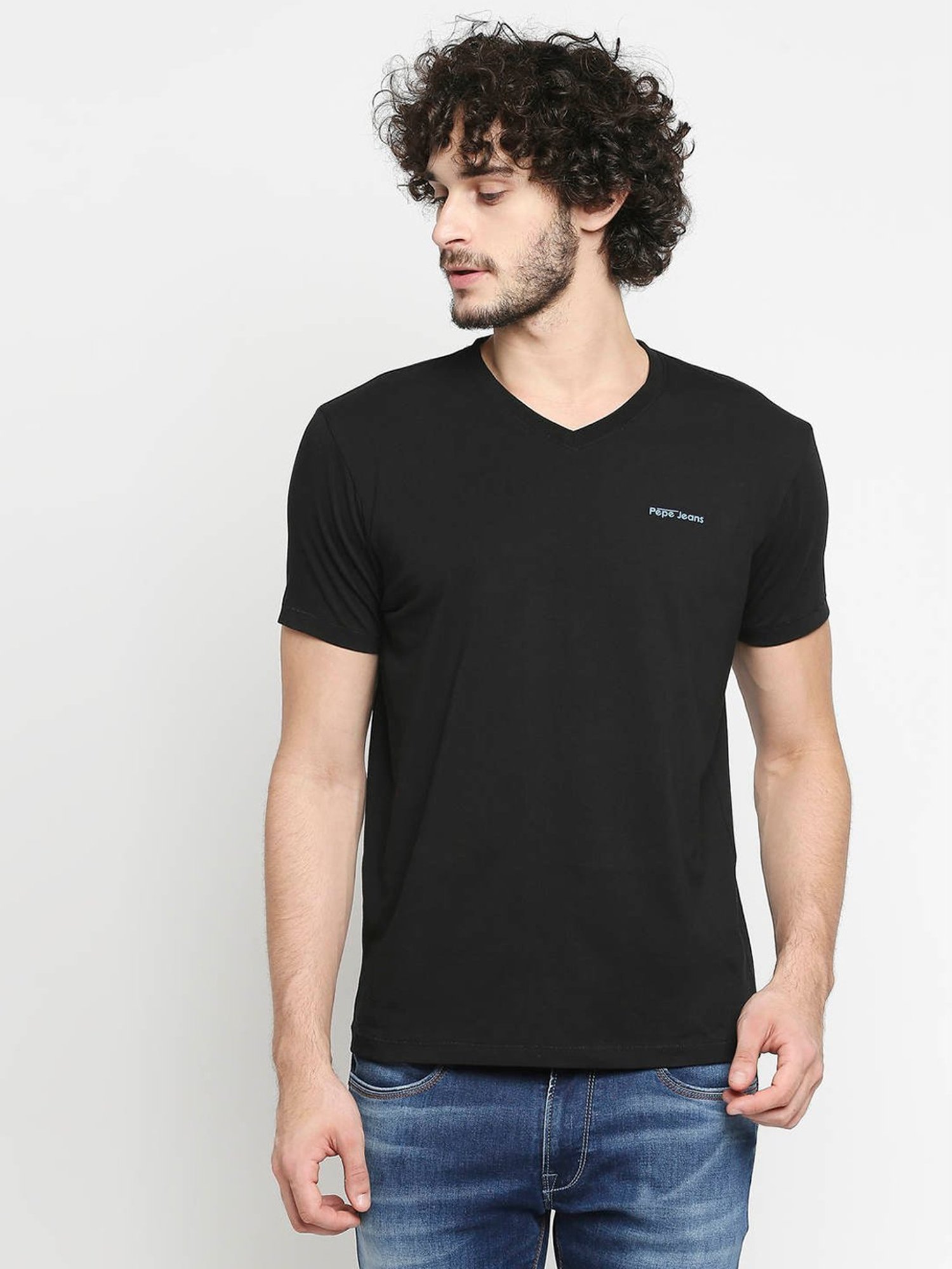 pepe jeans v neck t shirt