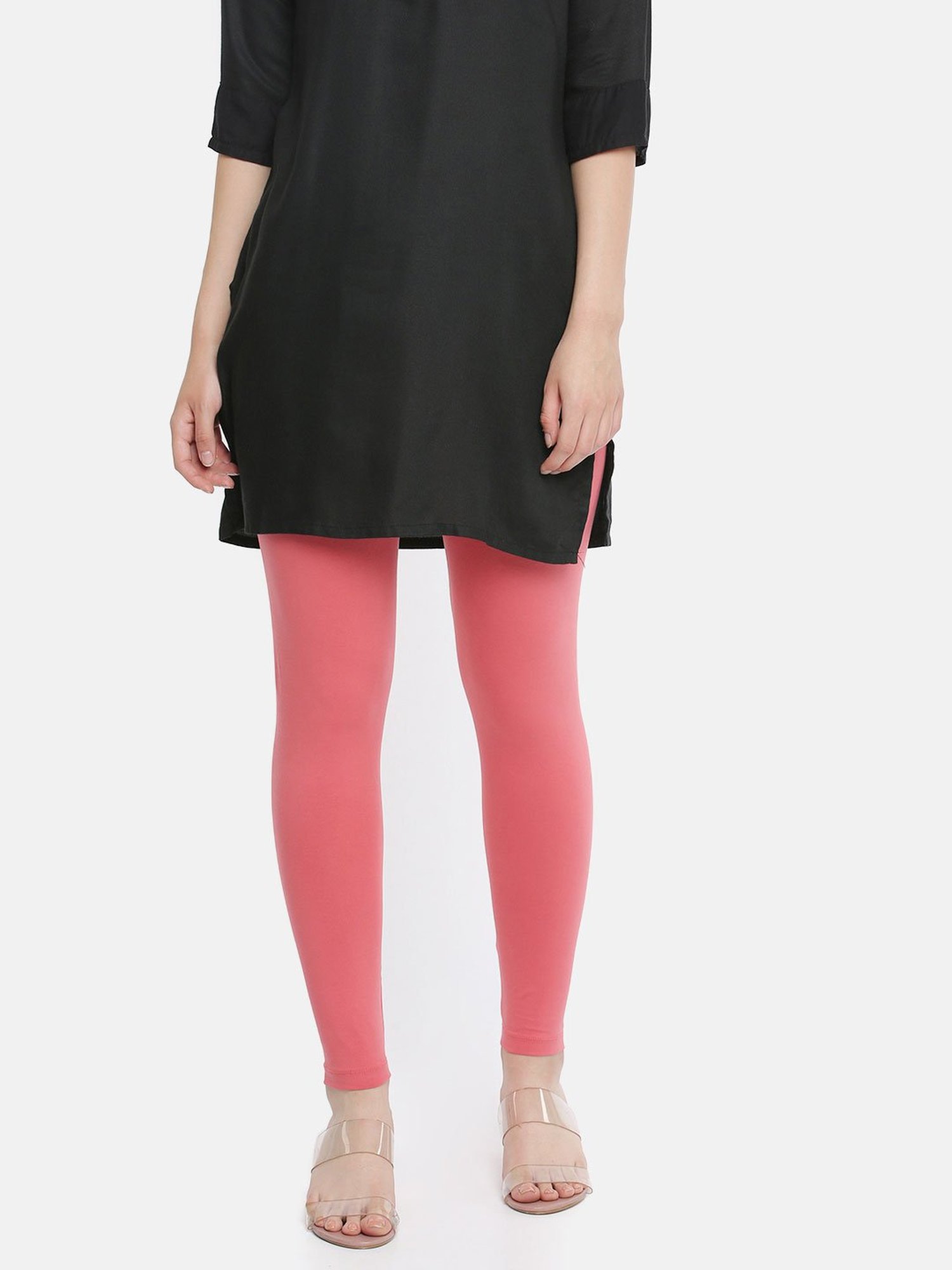 Buy Dollar Missy Multicolor Cotton Leggings ( Pack of 3) for Women Online @  Tata CLiQ