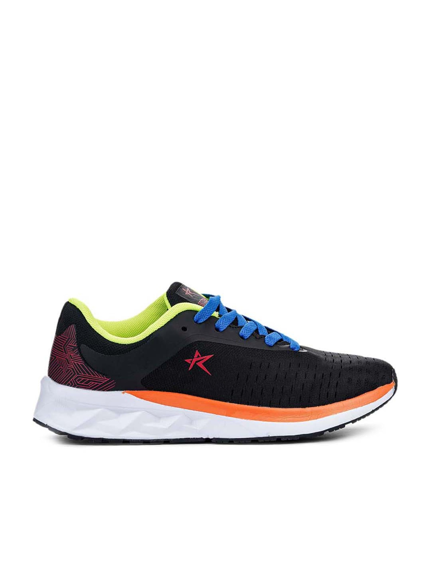 Buy REFOAM Men's BLACK & WHITE FLYKNIT Running Sport Shoes Online @ ₹999  from ShopClues
