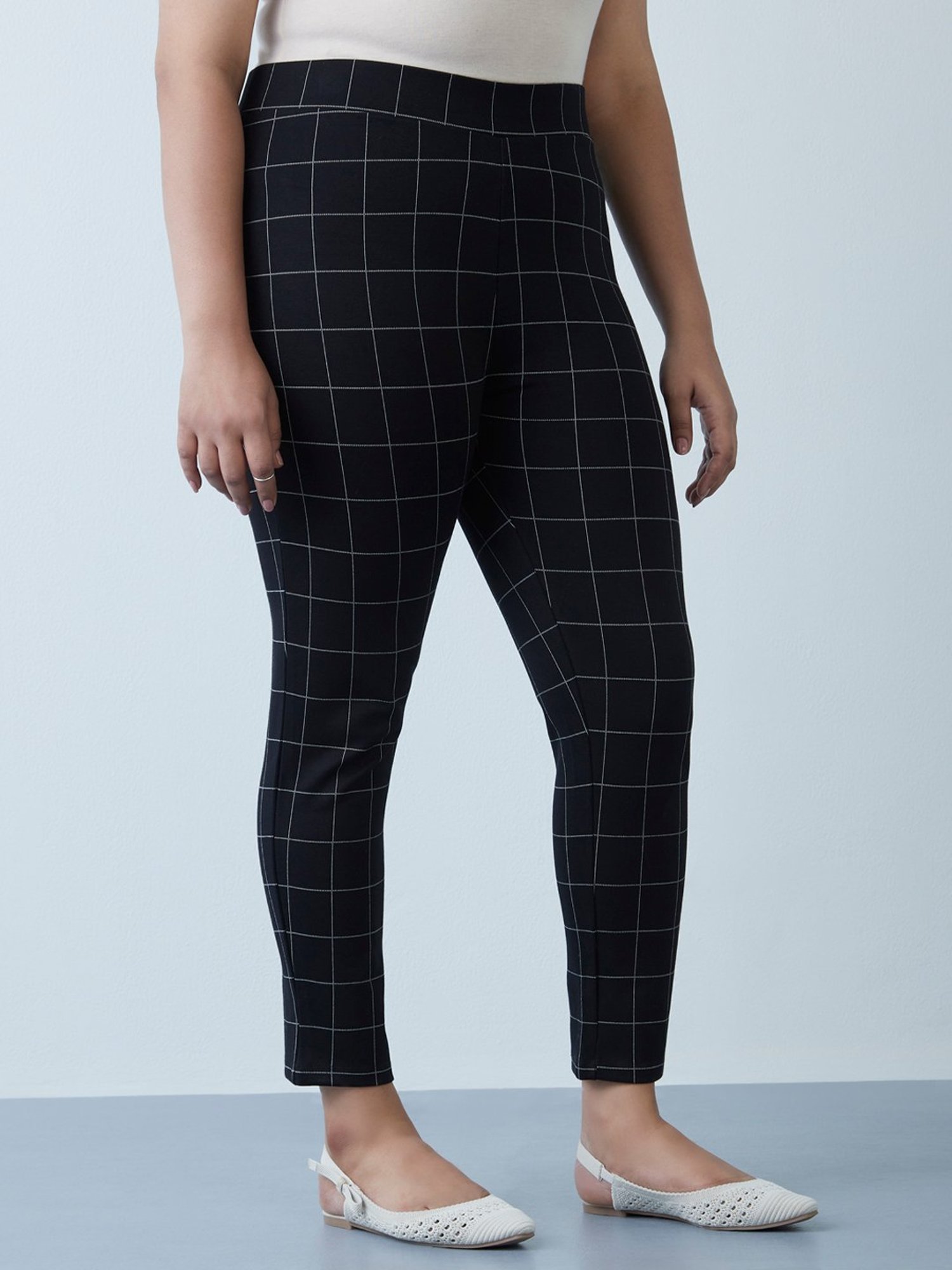 Buy Gia curve by Westside Wine Ponte Pants for Women Online @ Tata CLiQ