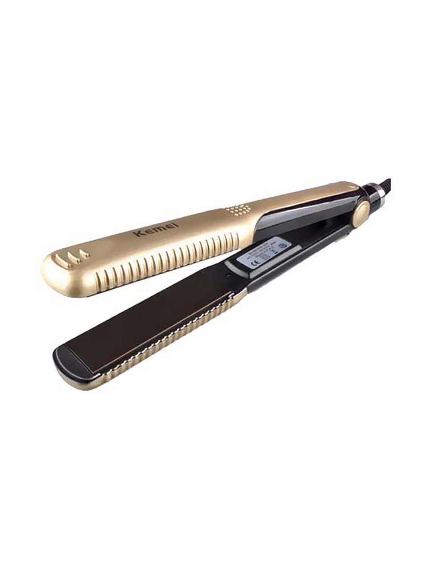 Buy Kemei KM 327 Hair Straightener Beige Online At Best Price Tata CLiQ