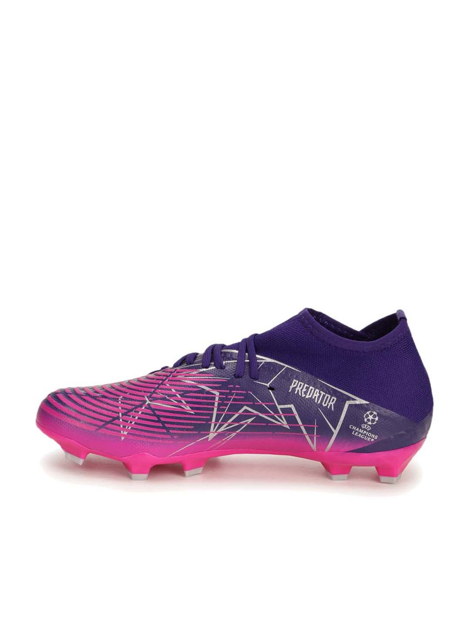 Buy Adidas Men's PREDATOR FG Unisex Purple Football Shoes