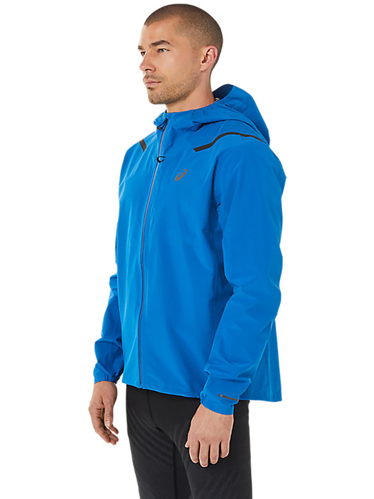 asics accelerate jacket blue