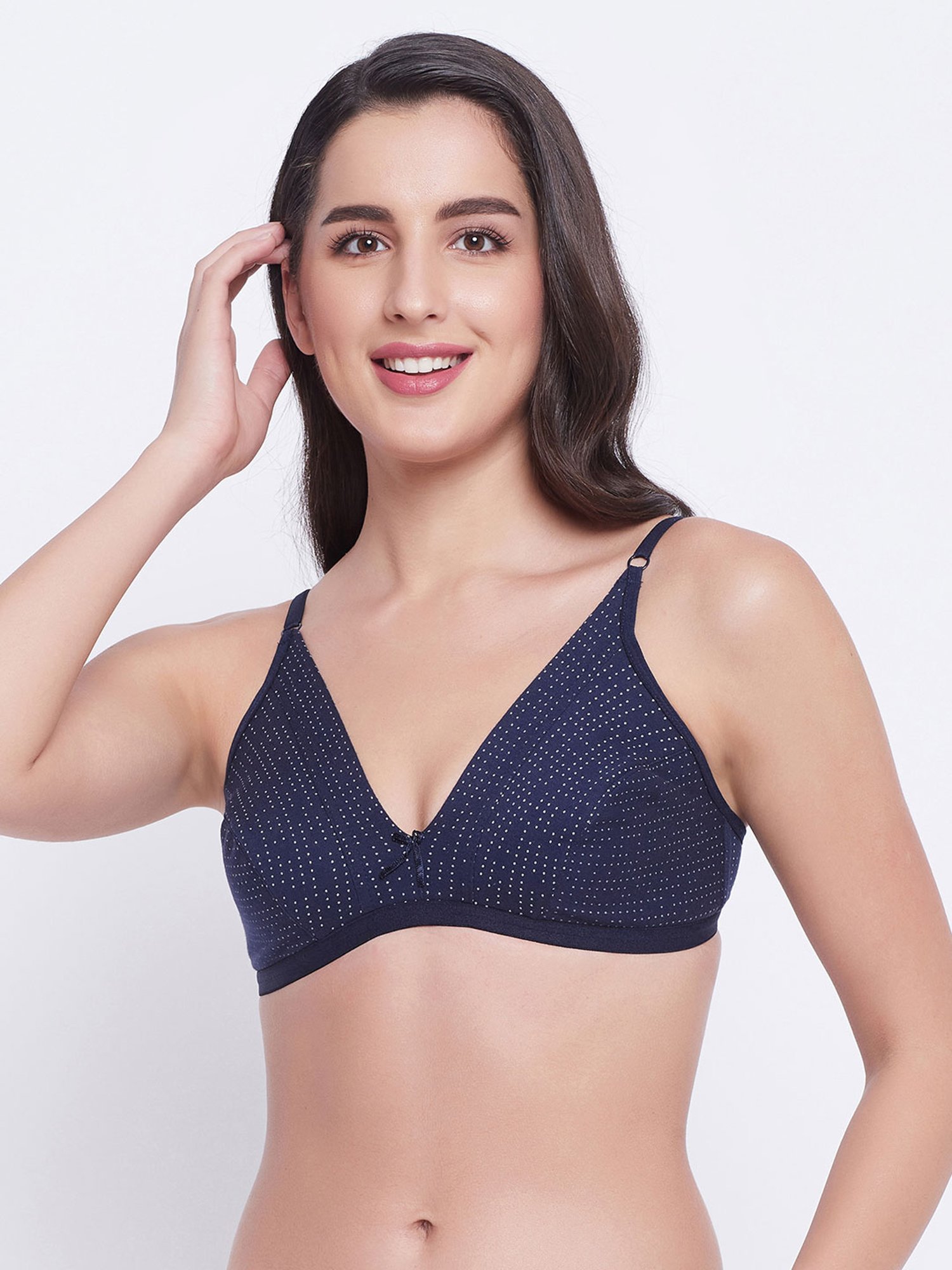 Buy Clovia Sky Blue Non Wired Padded T-shirt Bra for Women Online @ Tata  CLiQ