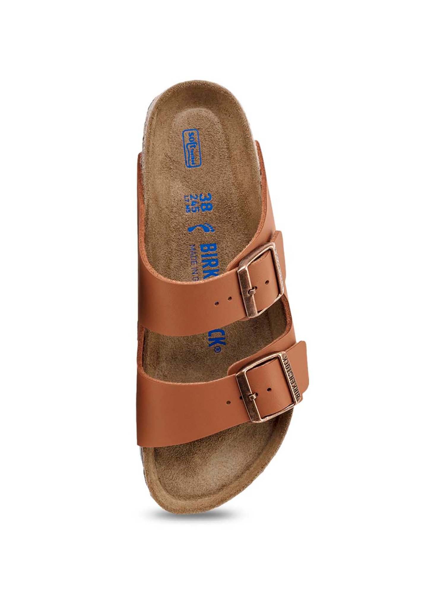 Tan birkenstocks hot sale