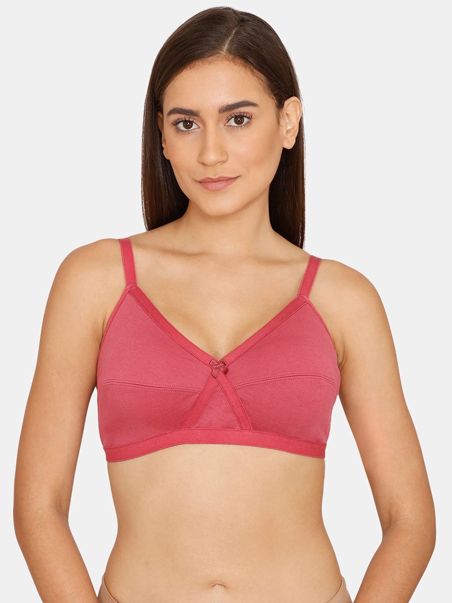 Buy Rosaline by Zivame Pink Lace Padded Bra for Women Online @ Tata CLiQ