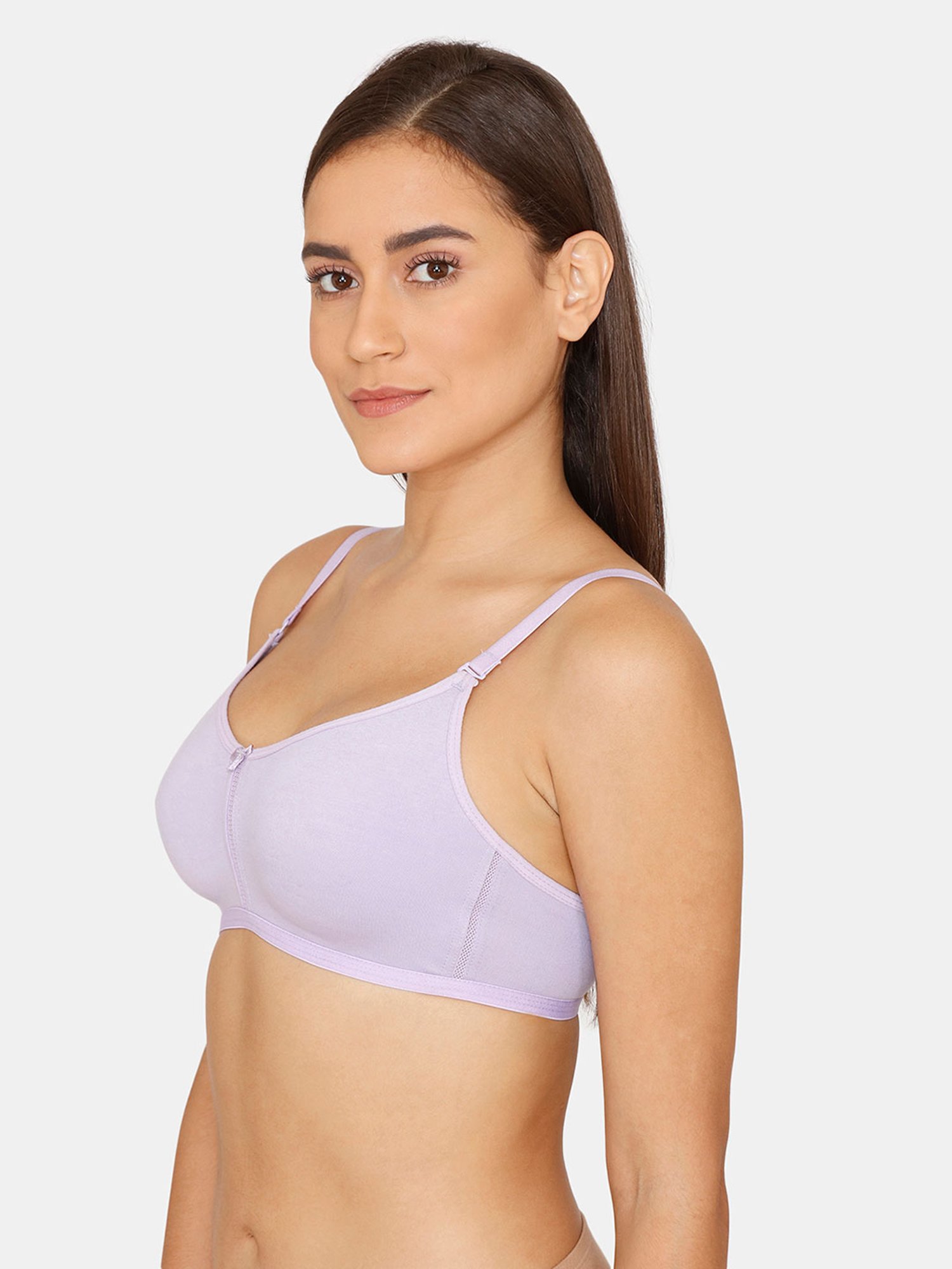 Buy Rosaline by Zivame Purple Non Wired Non Padded T-Shirt Bra for Women  Online @ Tata CLiQ