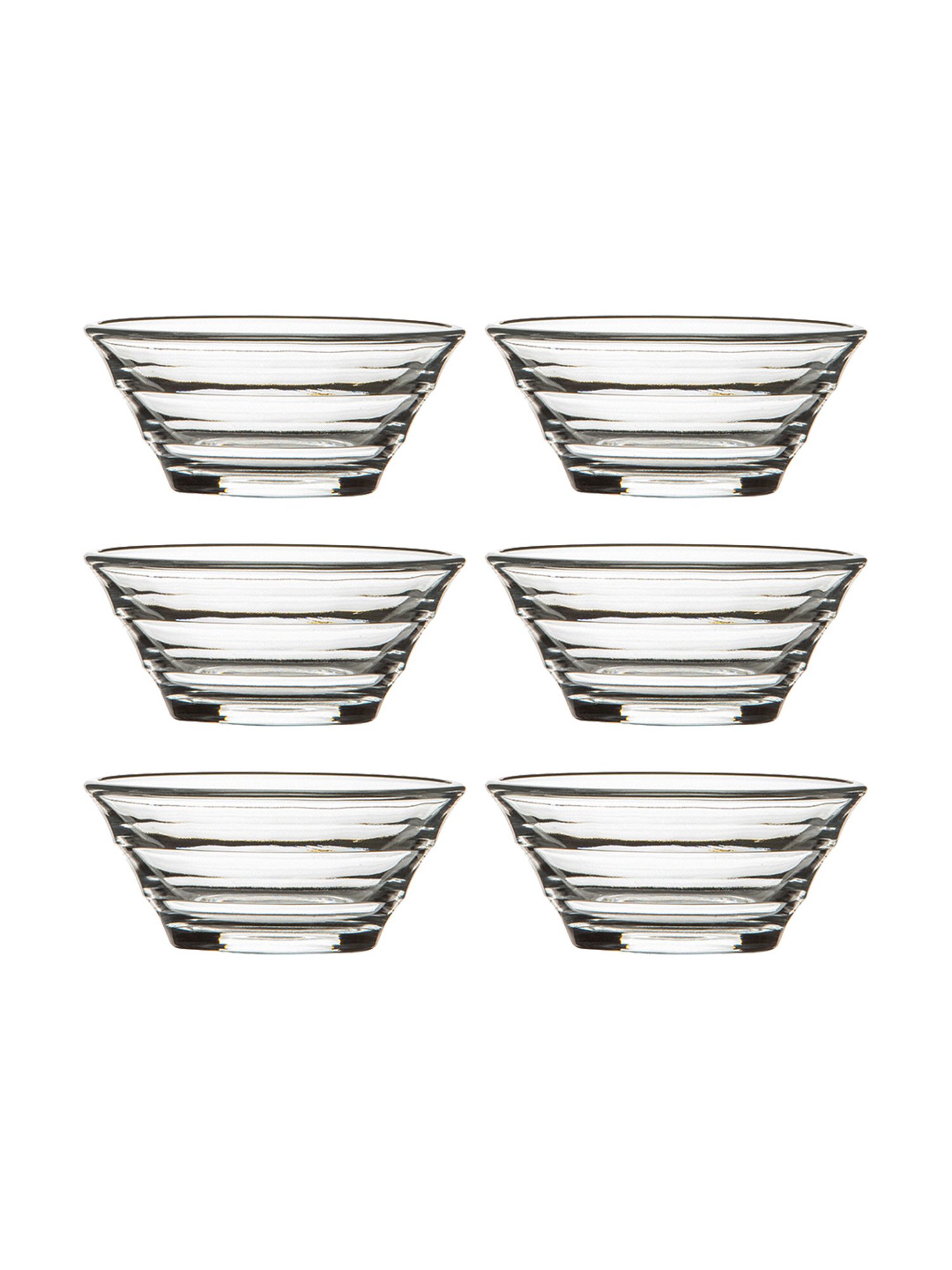 Buy Pasabahce Transparent Glass Gastro Boutique Bowls - Set of 6