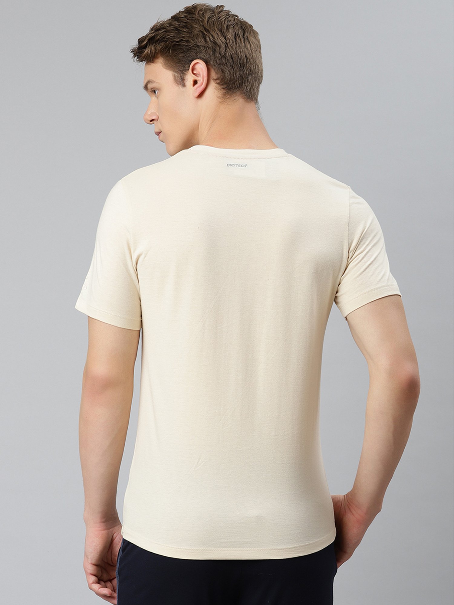 Buy ALCIS Off White Printed T-Shirt for Men Online @ Tata CLiQ