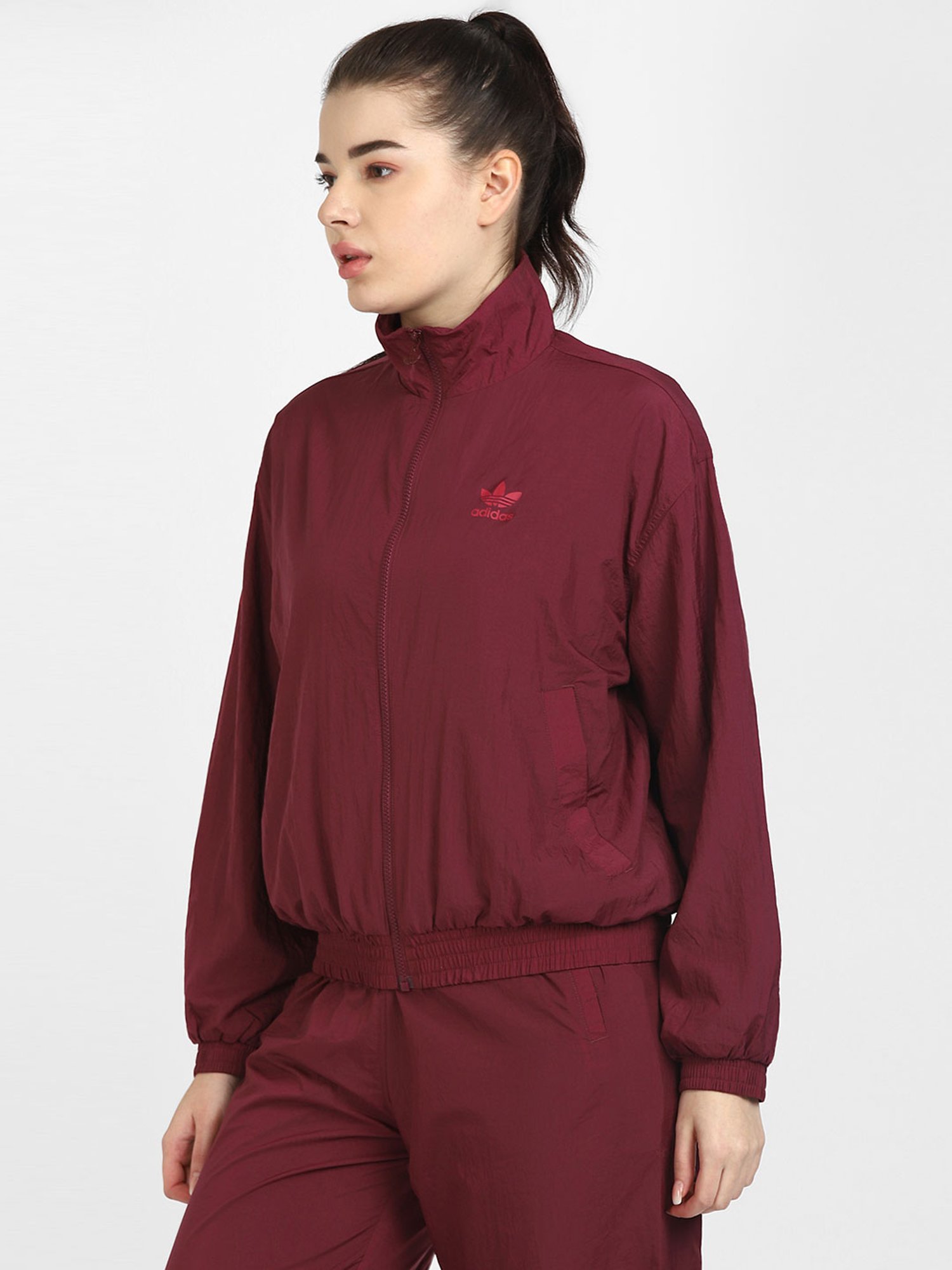 Shop Adidas Originals Women's Windbreaker Jackets up to 85% Off | DealDoodle