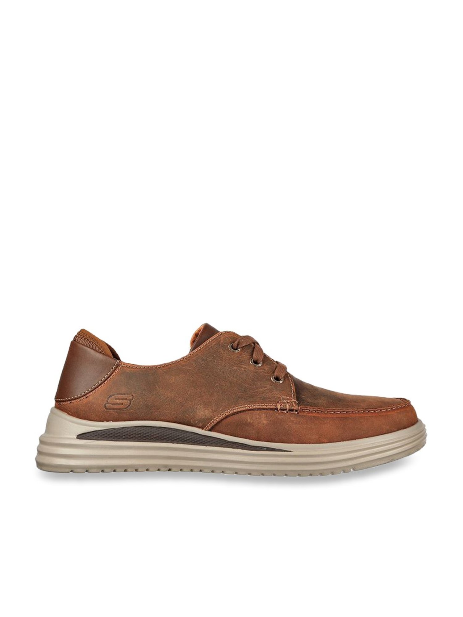 Mens store brown skechers