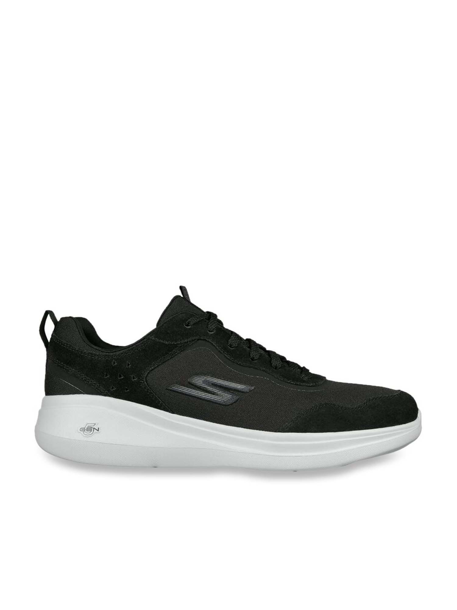 Skechers go run fast sales black