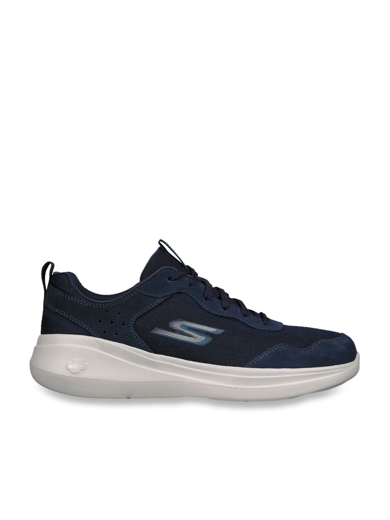 Buy Skechers Men's GO RUN FAST Peacoat Navy Running Shoes for Men