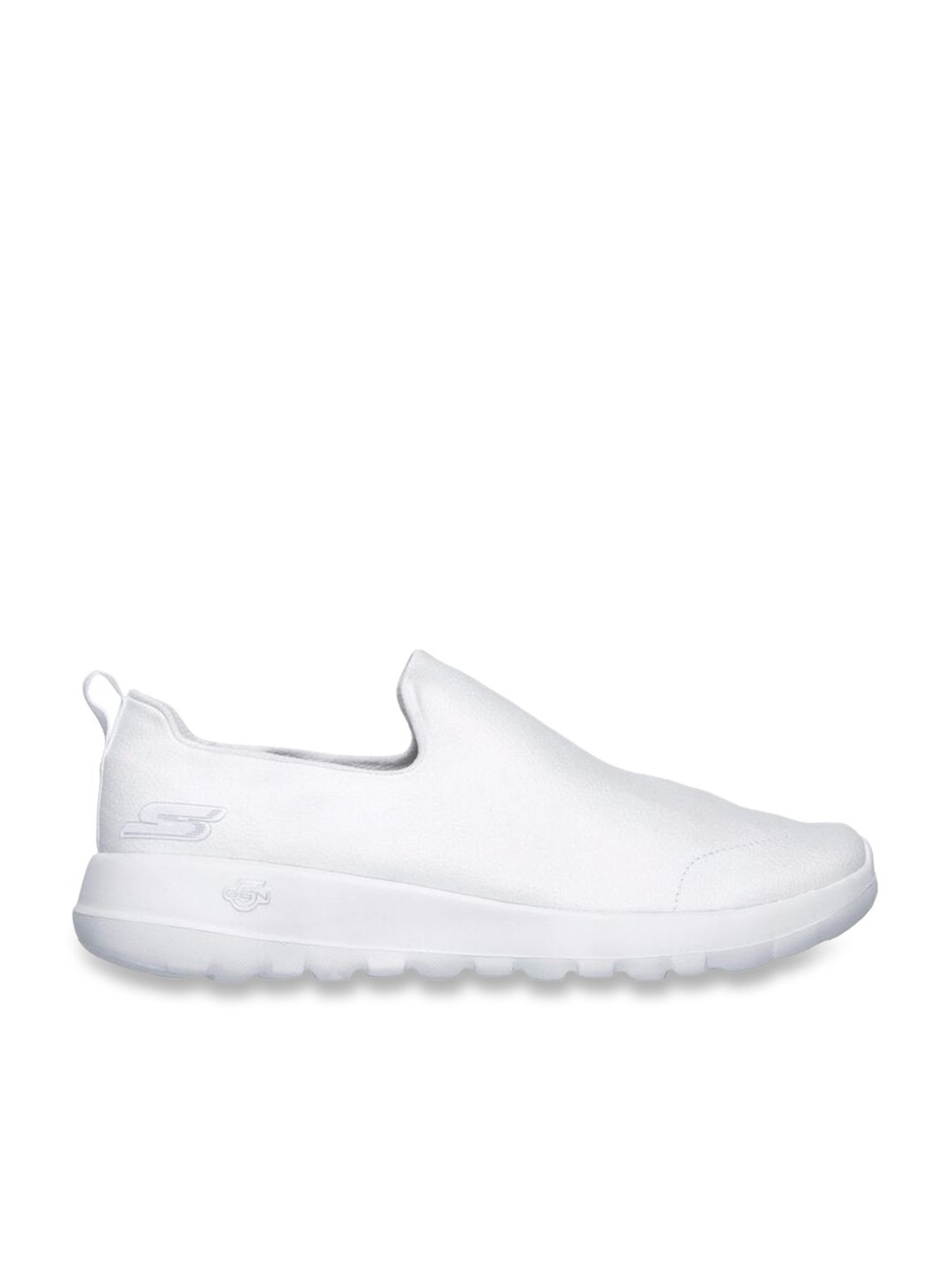 Skechers go walk hotsell 4 white leather