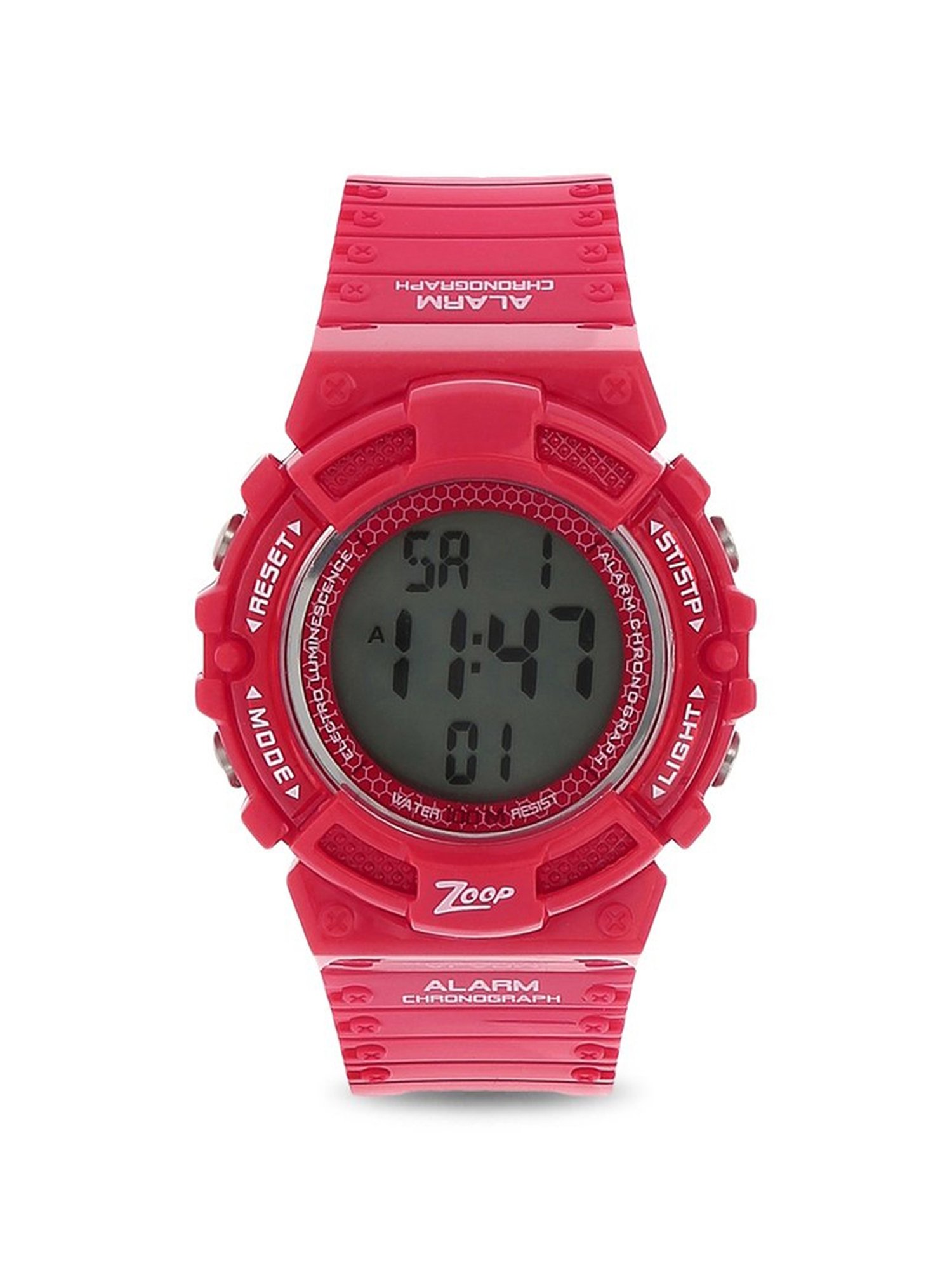 Buy Online Zoop by Titan Digital Plastic Strap for Men - 16034pp03w | Titan