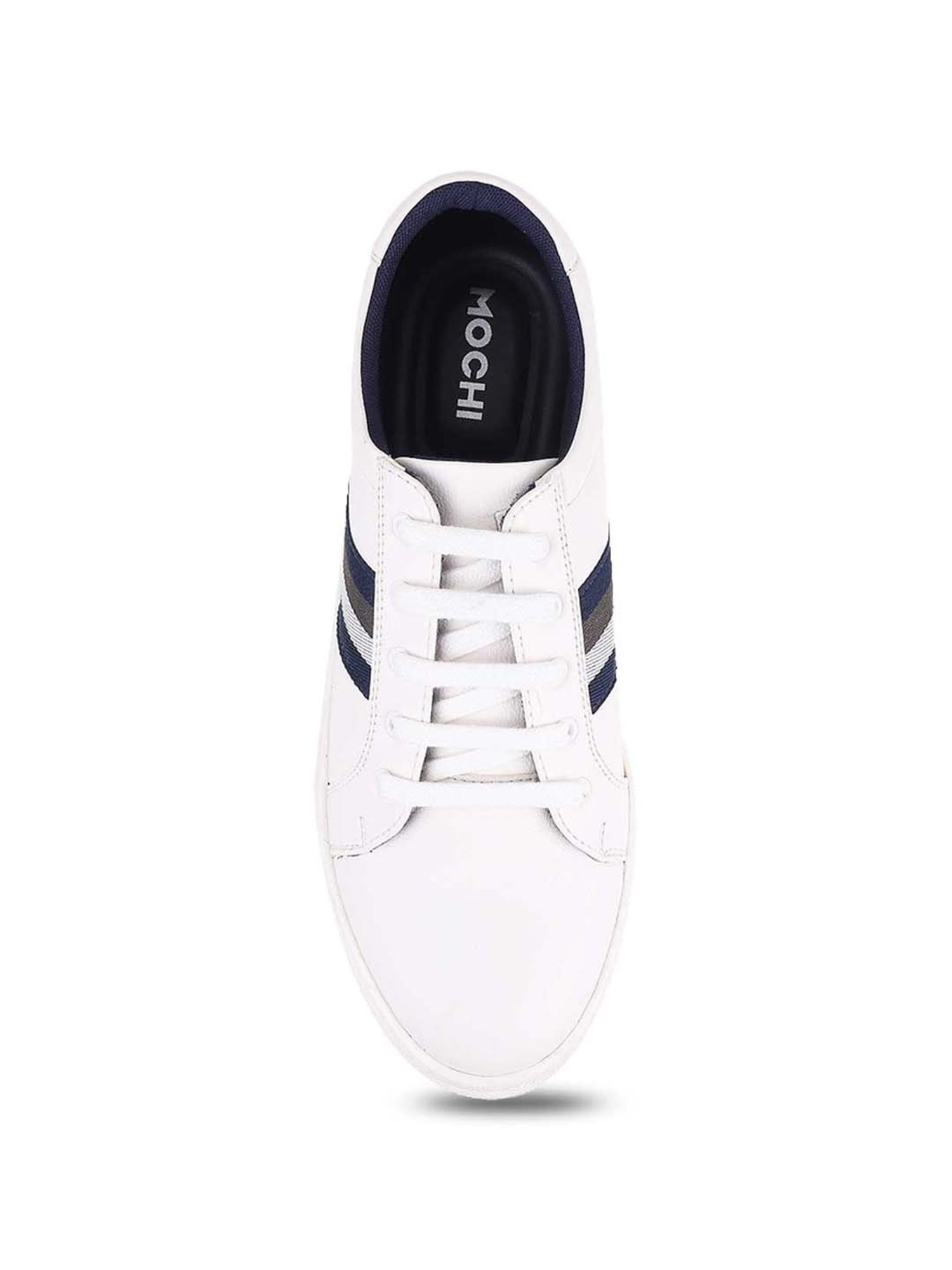 Buy Mochi Boy's White Sneakers-5 Kids UK (38 EU) (46-5133) at Amazon.in
