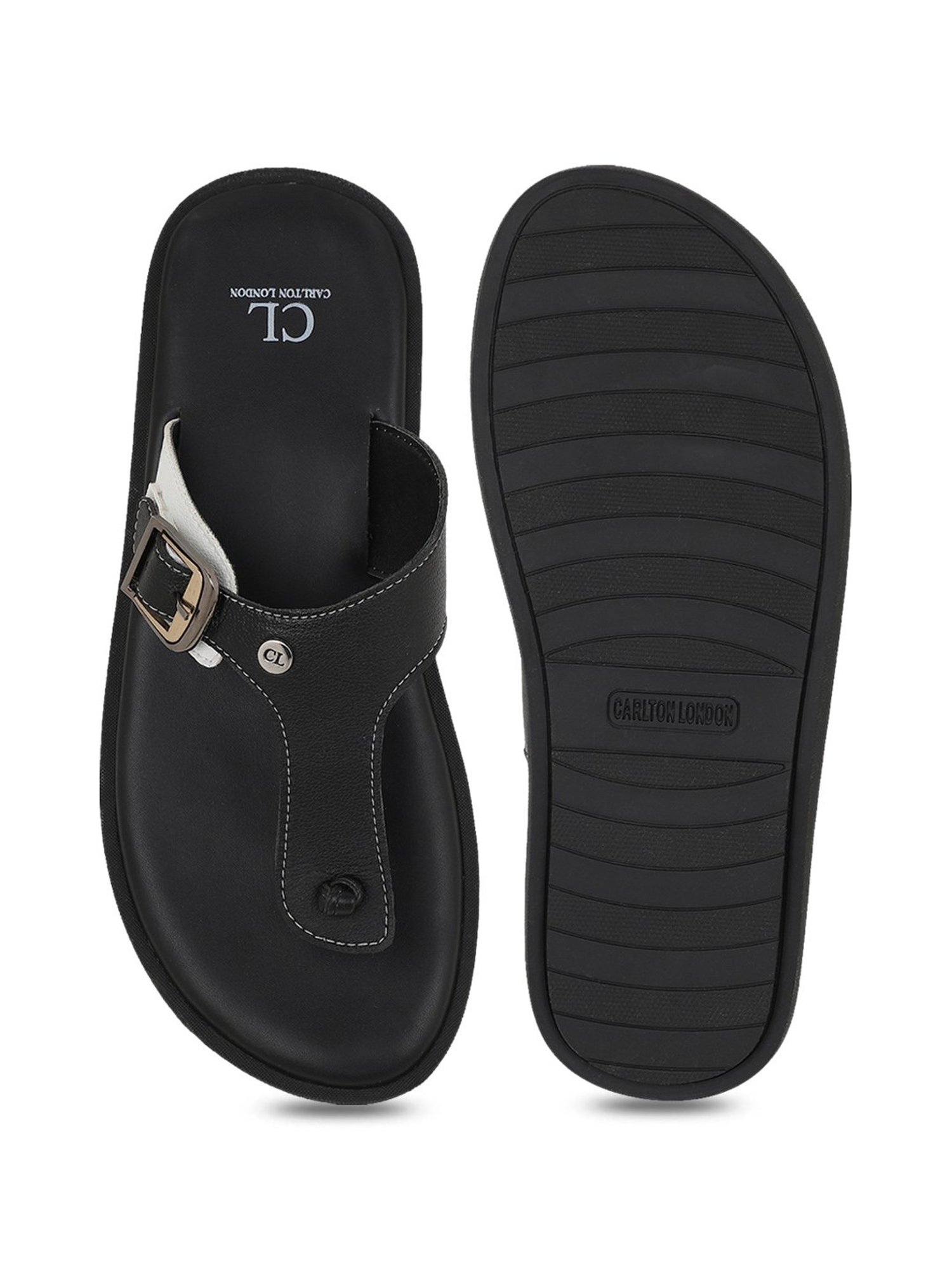 Buy Navy Blue Sandals for Men by Carlton London Online | Ajio.com