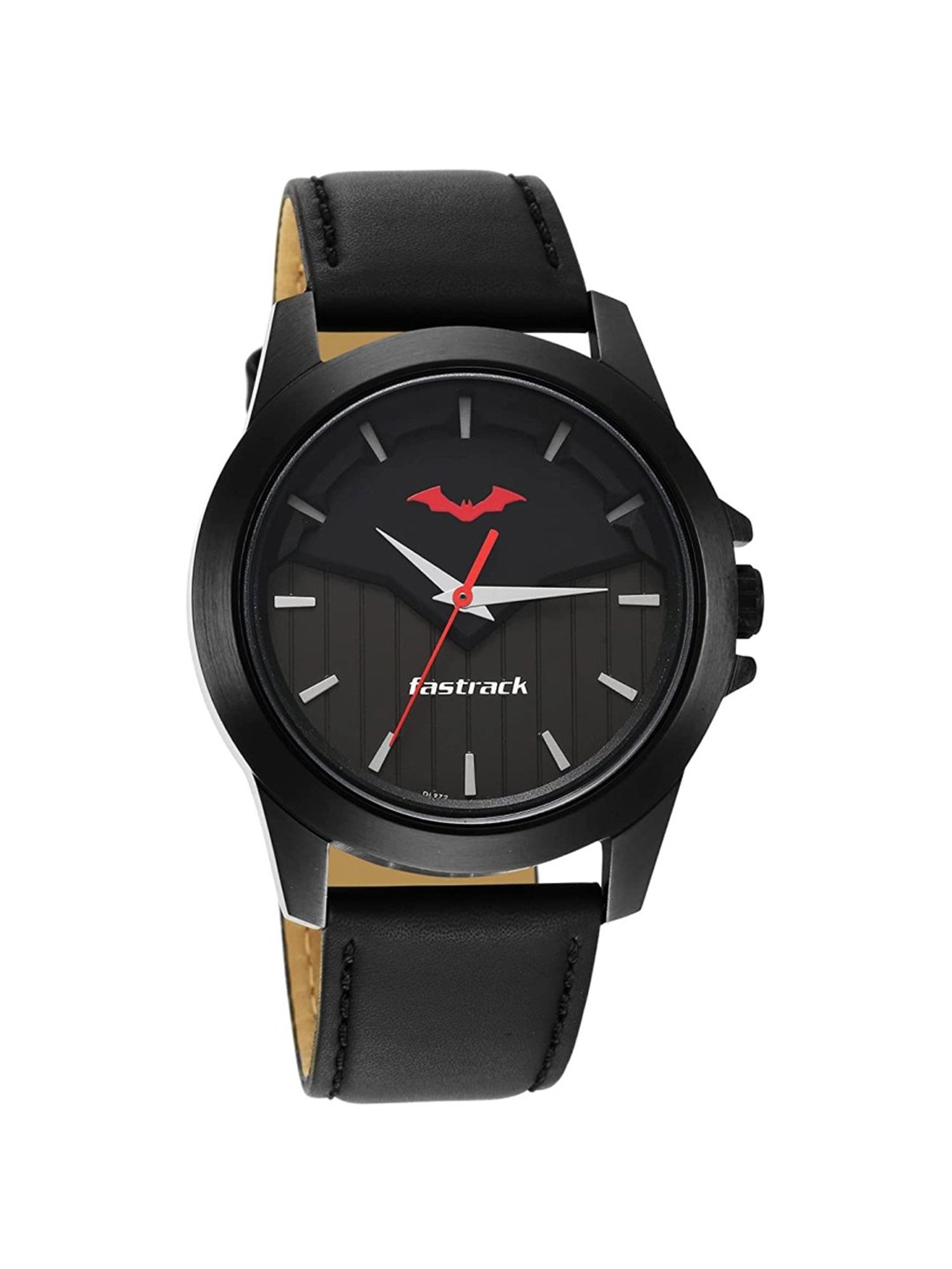 Buy FASTRACK Automatics 45.5 mm Black Dial Stainless Steel Analogue Watch  For Men - 3297KM02 | Shoppers Stop