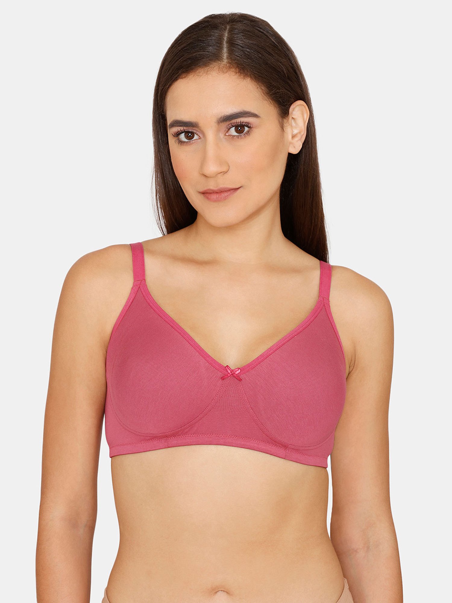 Buy Zivame Pink Non Wired Non Padded T Shirt Bra for Women Online @ Tata  CLiQ