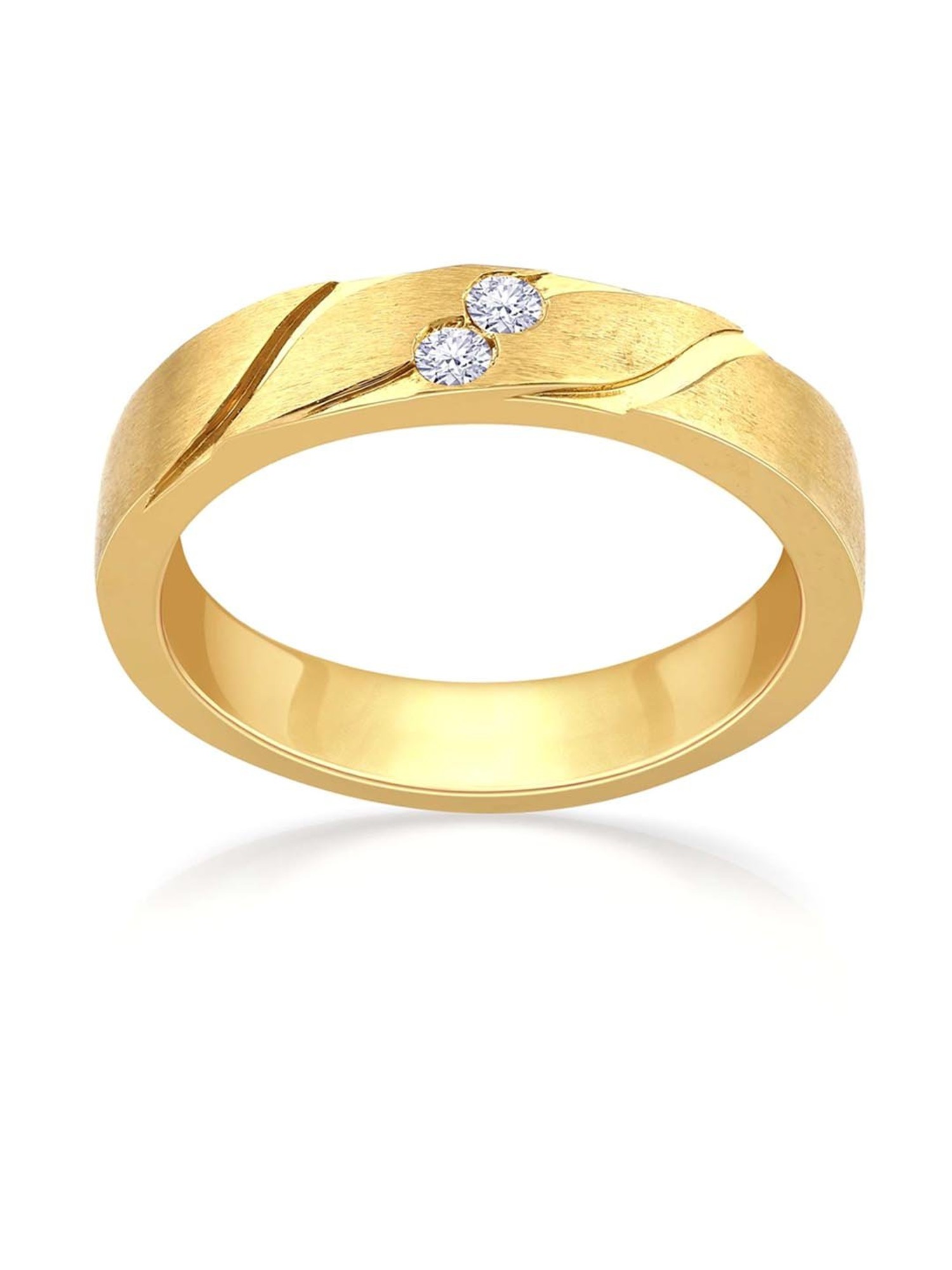 Malabar Gold and Diamonds 22 KT (916) purity Yellow Gold Malabar Gold Ring  SKG232 for Women : Amazon.in: Fashion