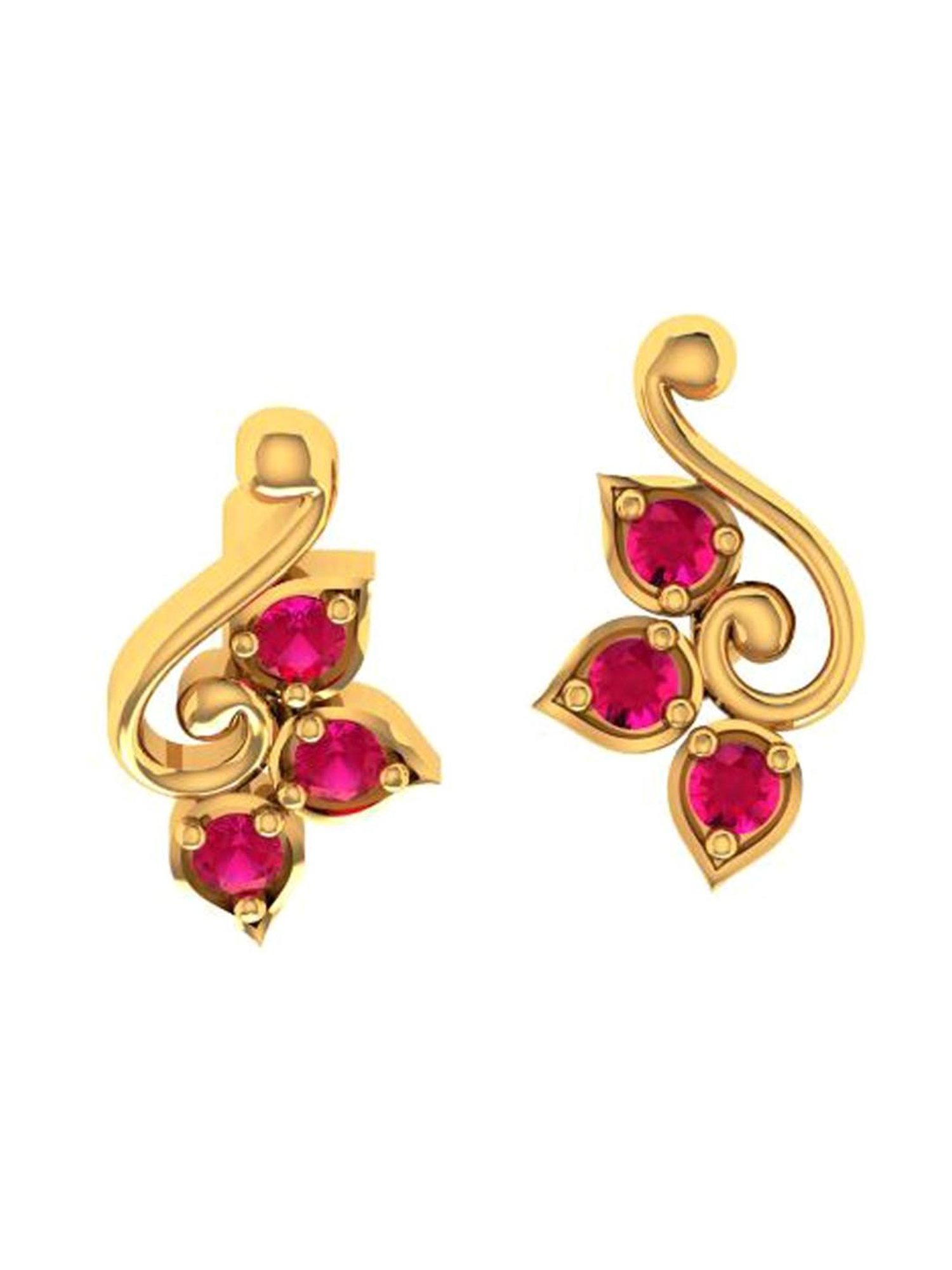 Nandini Polki And Diamond Long Earrings – Tyaani Jewellery LLP