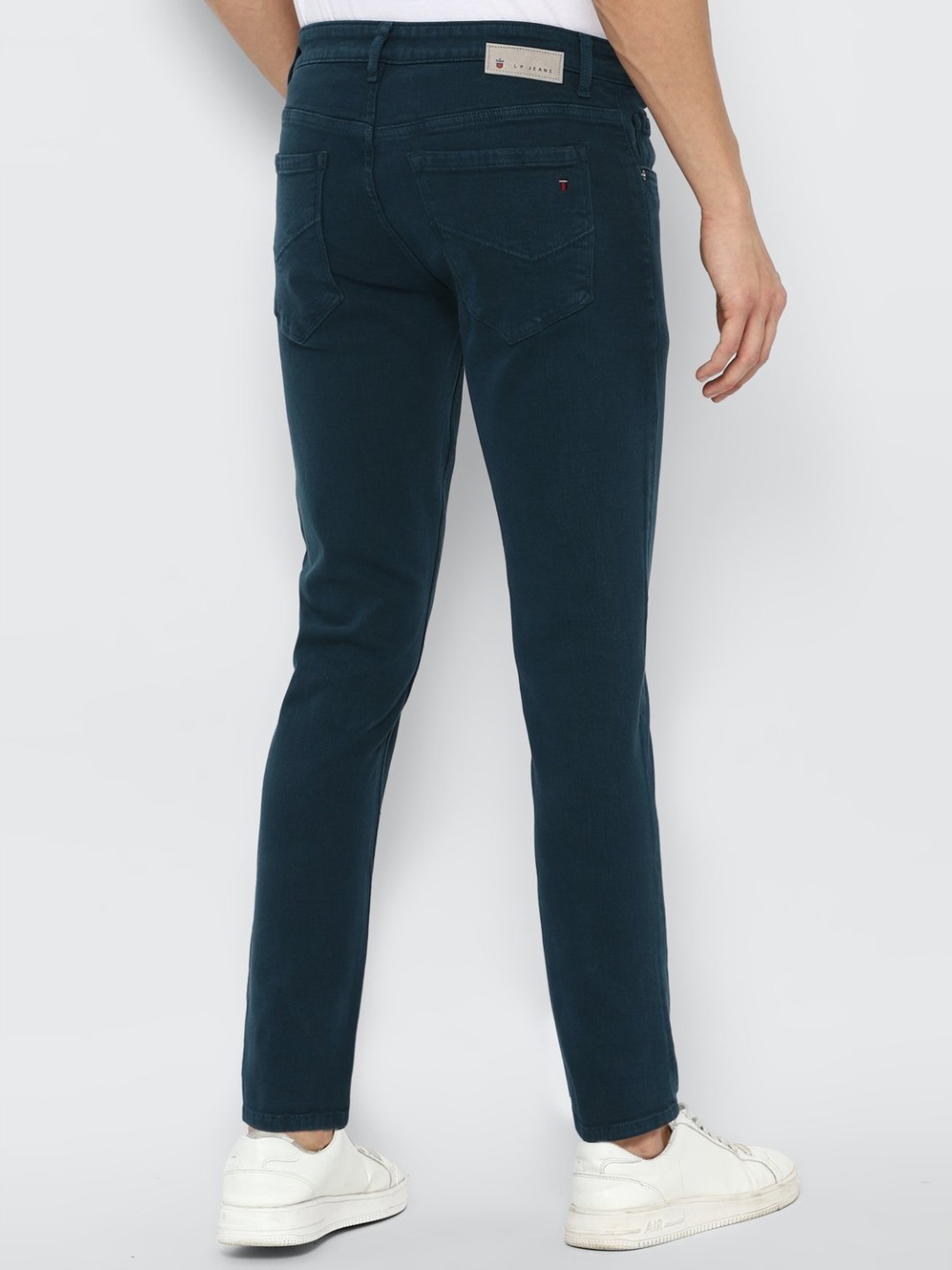 Plain Blue Men Cotton Jeans, Comfort Fit at Rs 430/piece in New Delhi