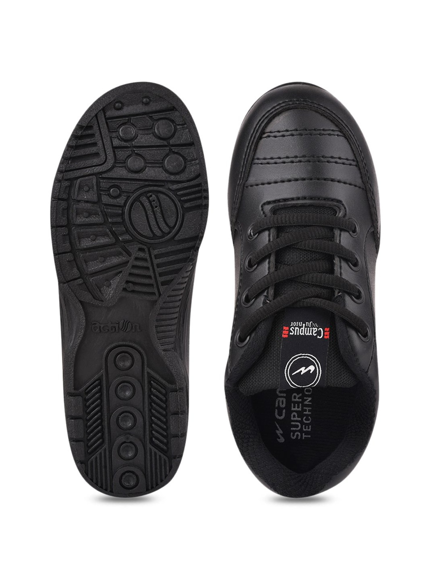 Buy Campus Bingo 151S Unisex Solid School Shoes Black for Both (4-5Years)  Online, Shop at FirstCry.com - 11219893