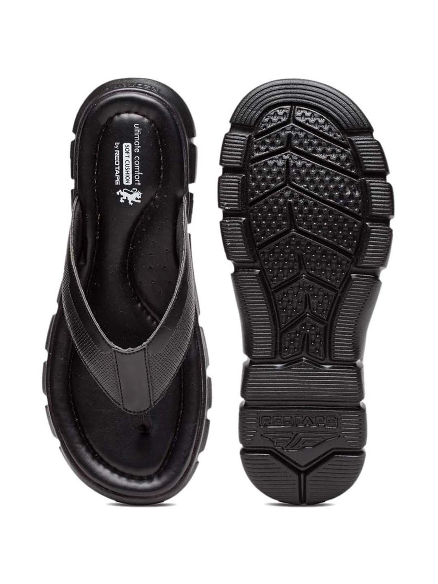 Buy Black Sports Sandals for Men by RED TAPE Online | Ajio.com